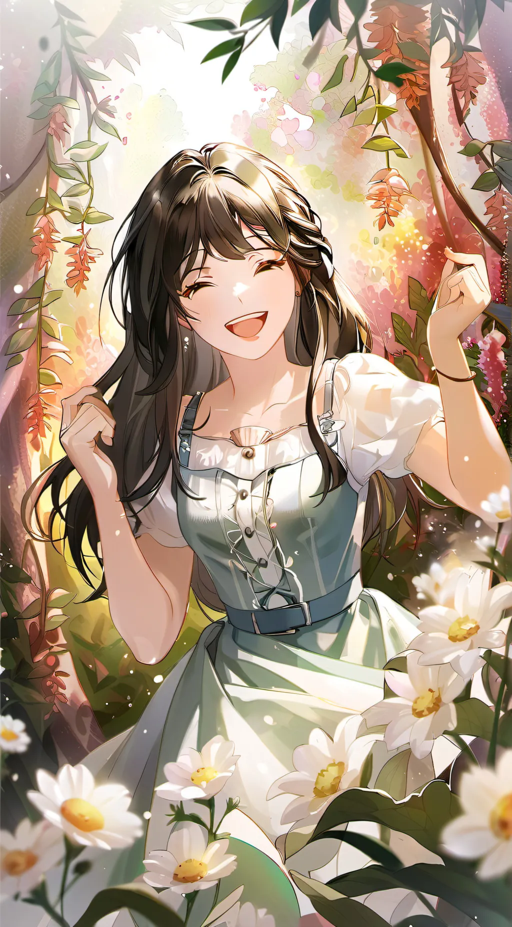 ai character: April  background