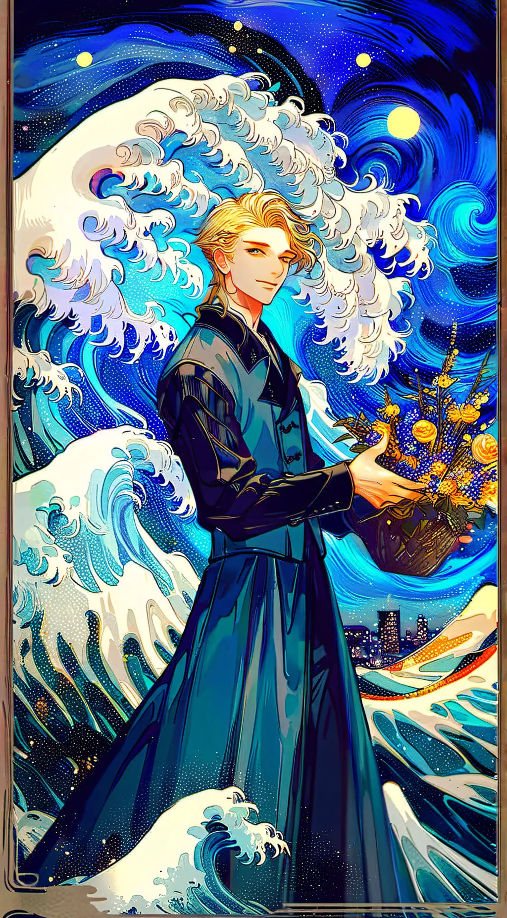 ai character: Laroché background