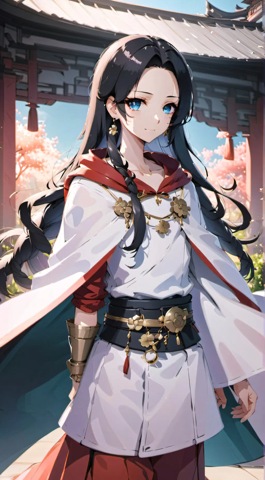 ai character: boa Hancock background