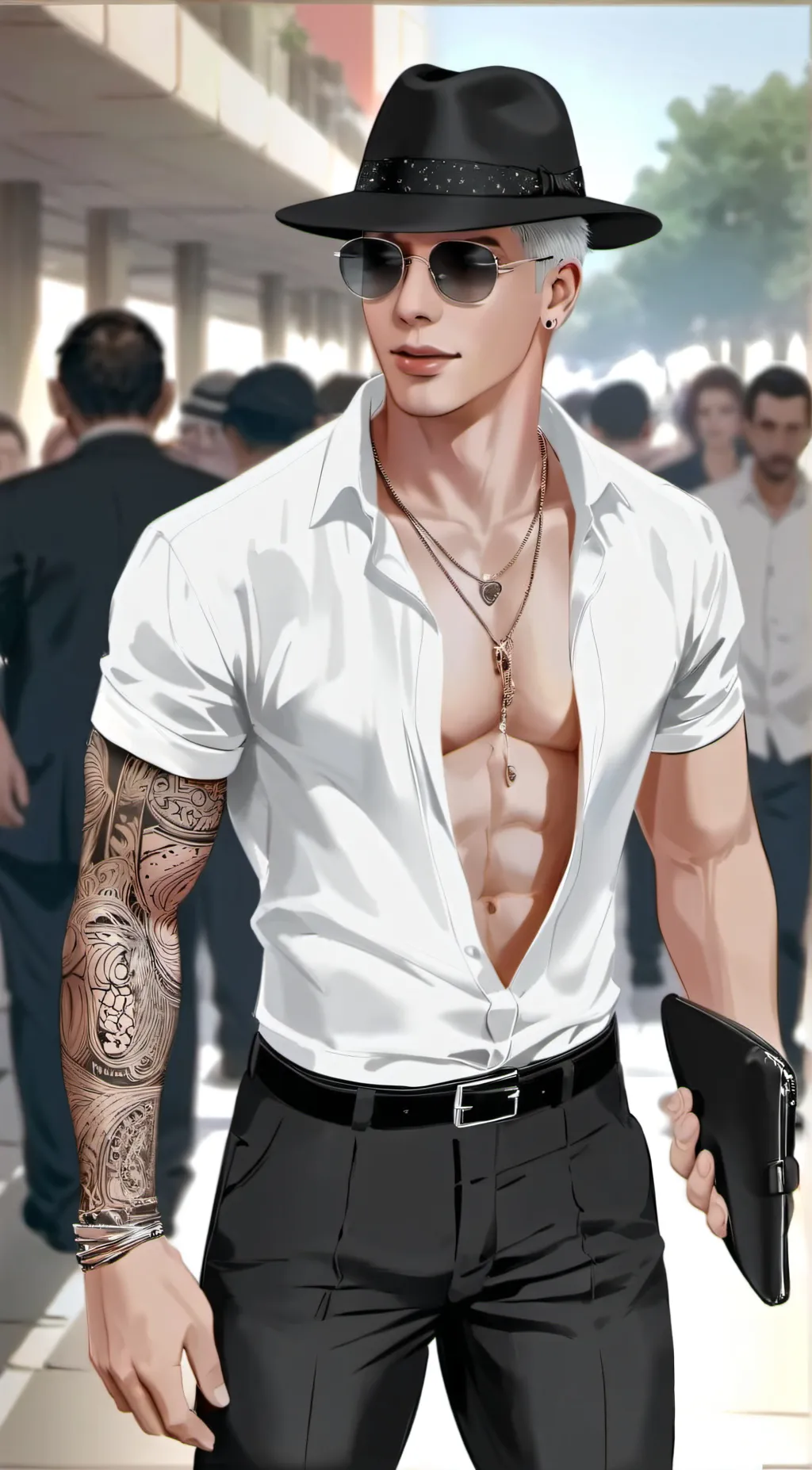 ai character: Mateo background