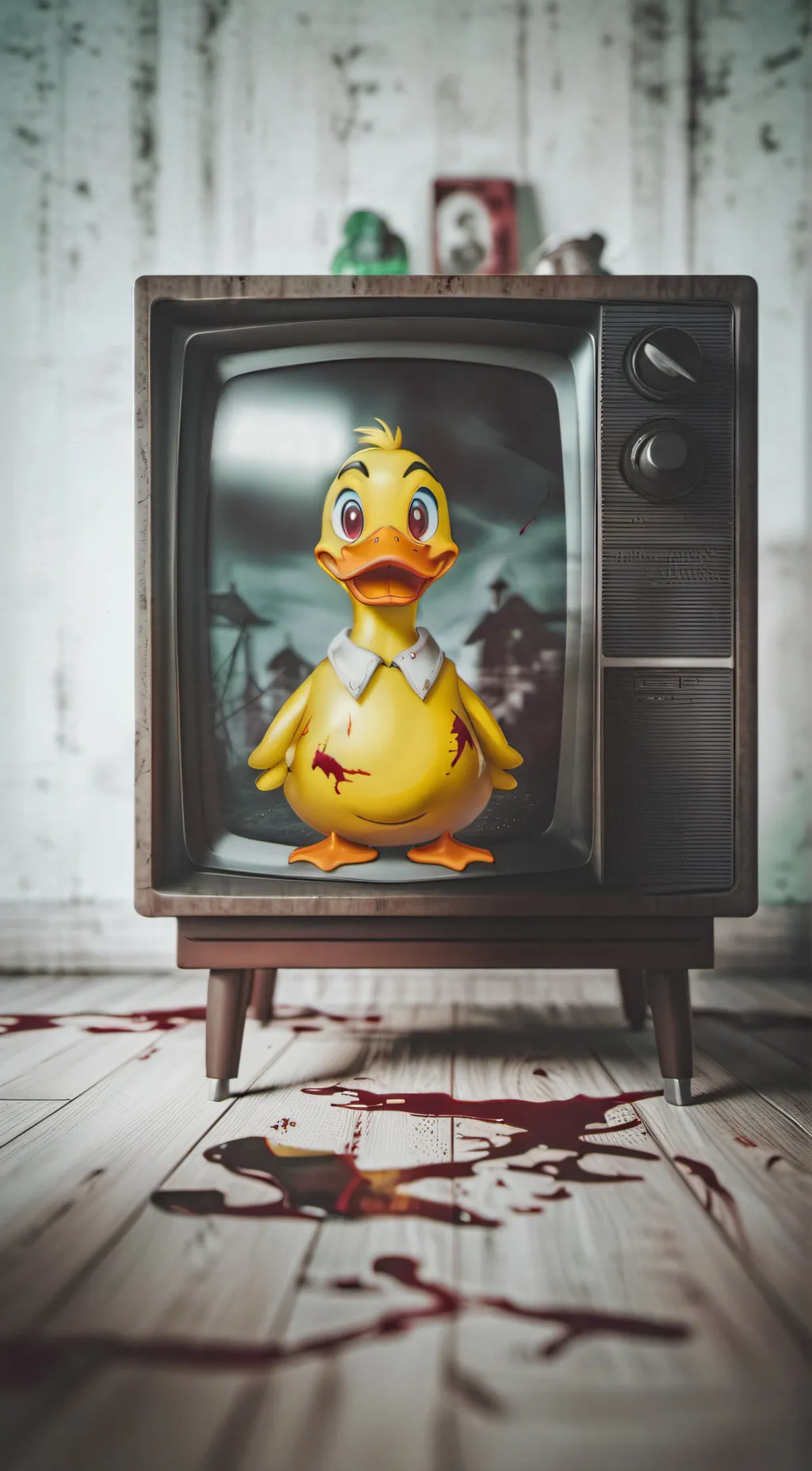 ai character: Ducky E.X.E background