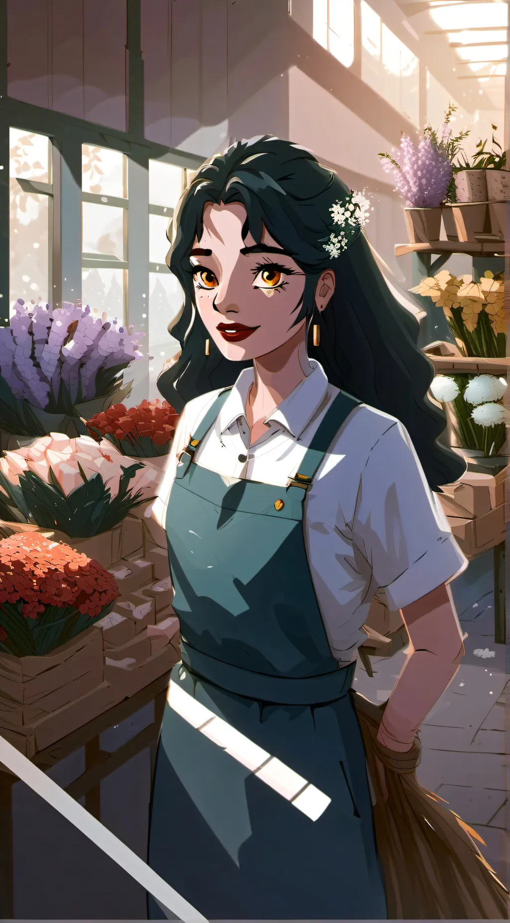 ai character: Ivy background
