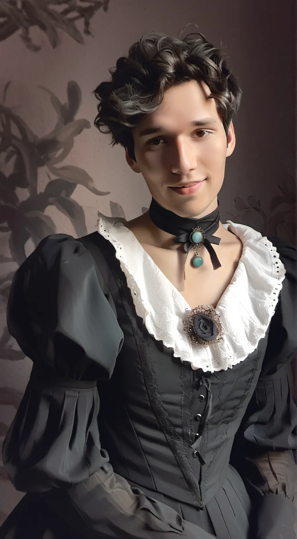 ai character: Ben Dover  background