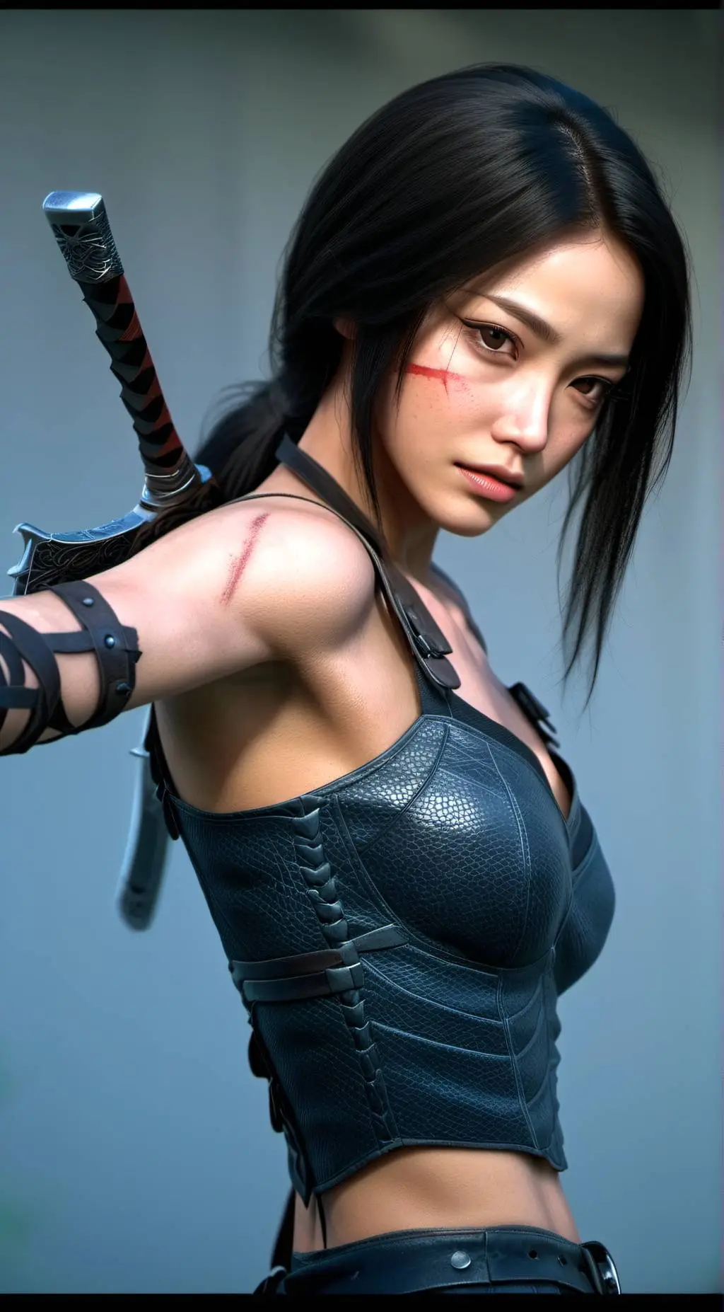 ai character: Bitna  background