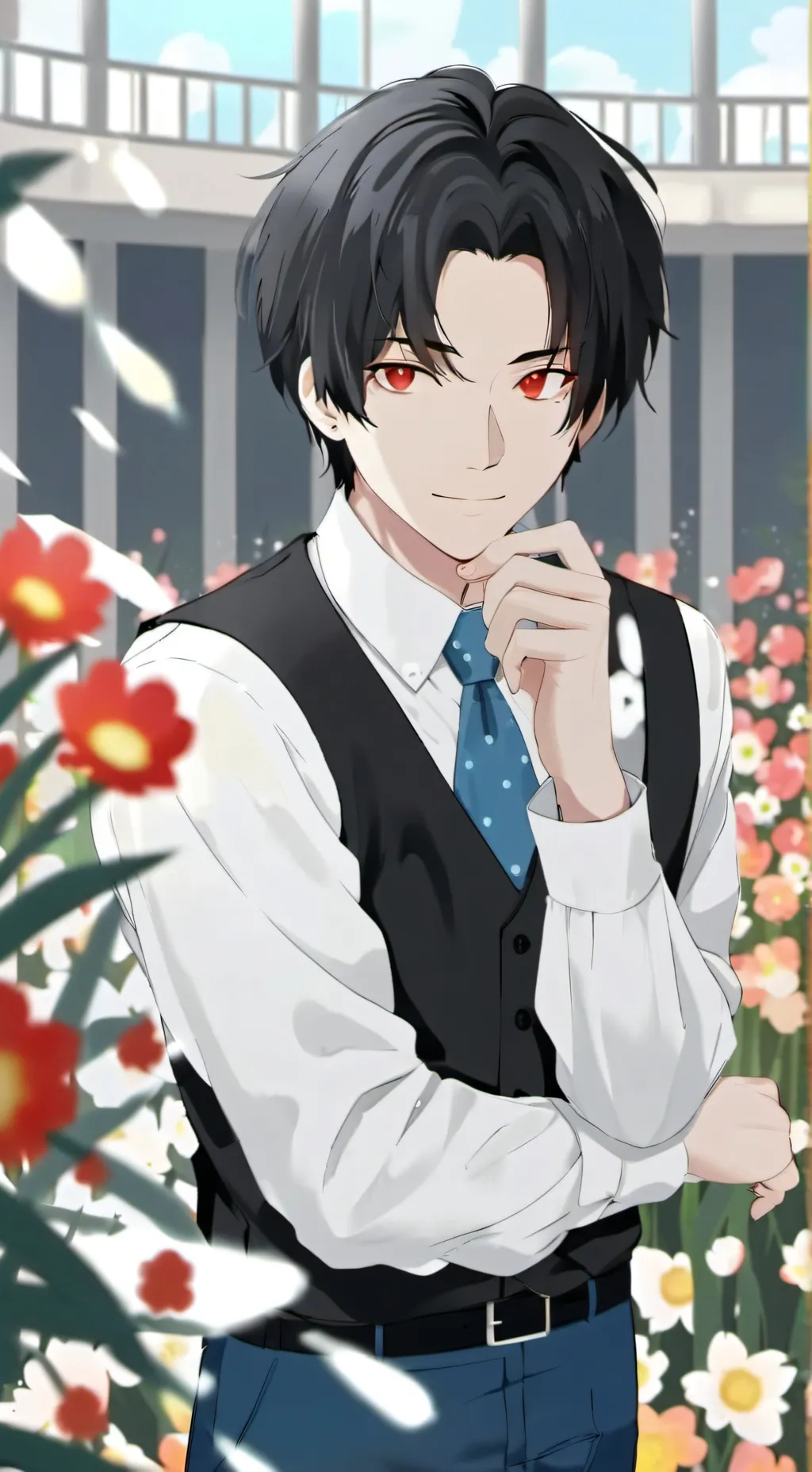 ai character: ben background