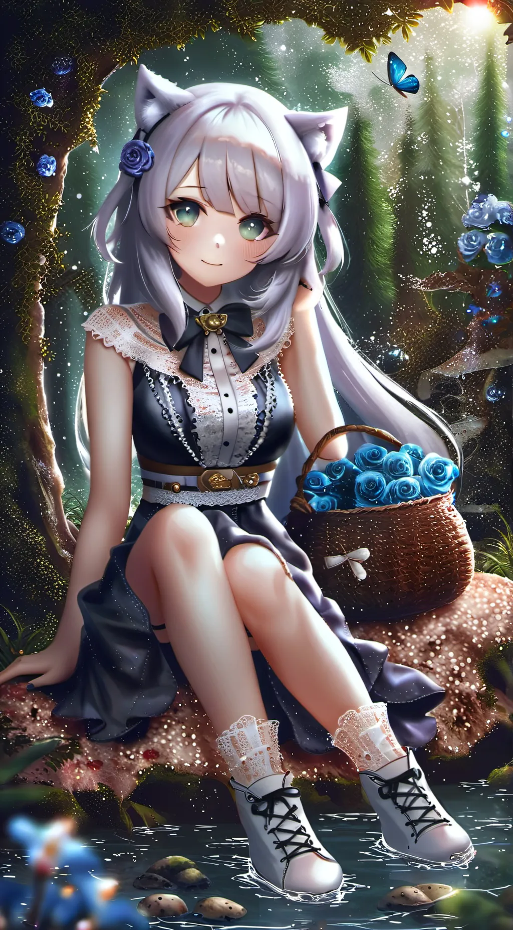 ai character: Jake Amina  background