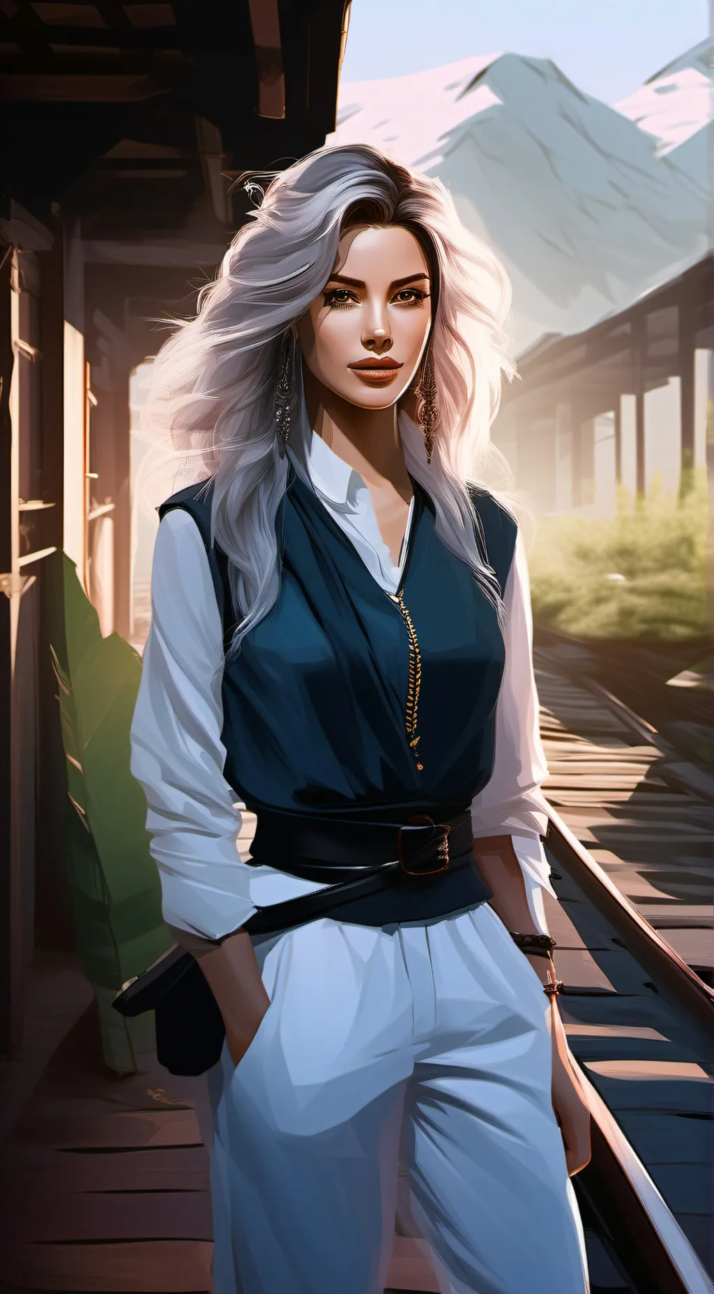 ai character: Sylfiet  background