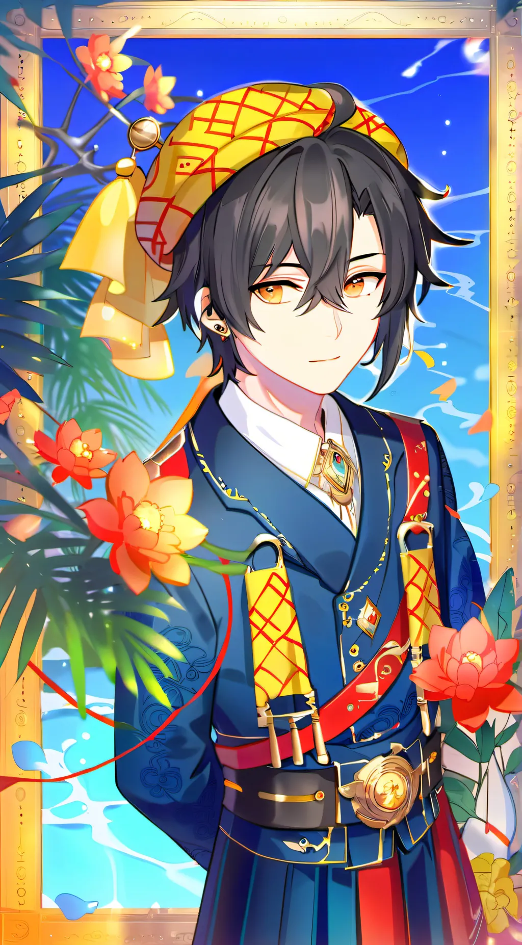 ai character: Luca  background