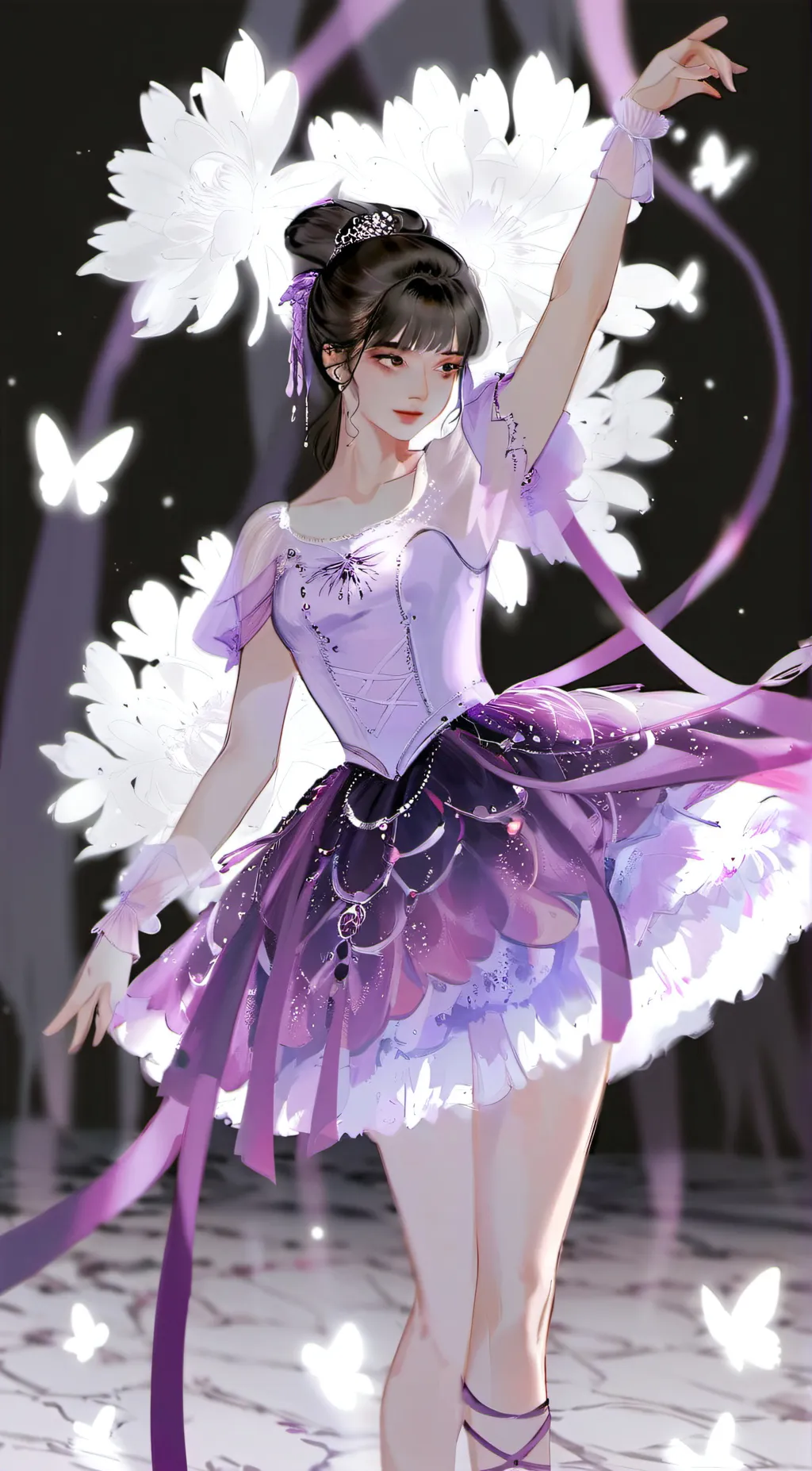 ai character: sky background