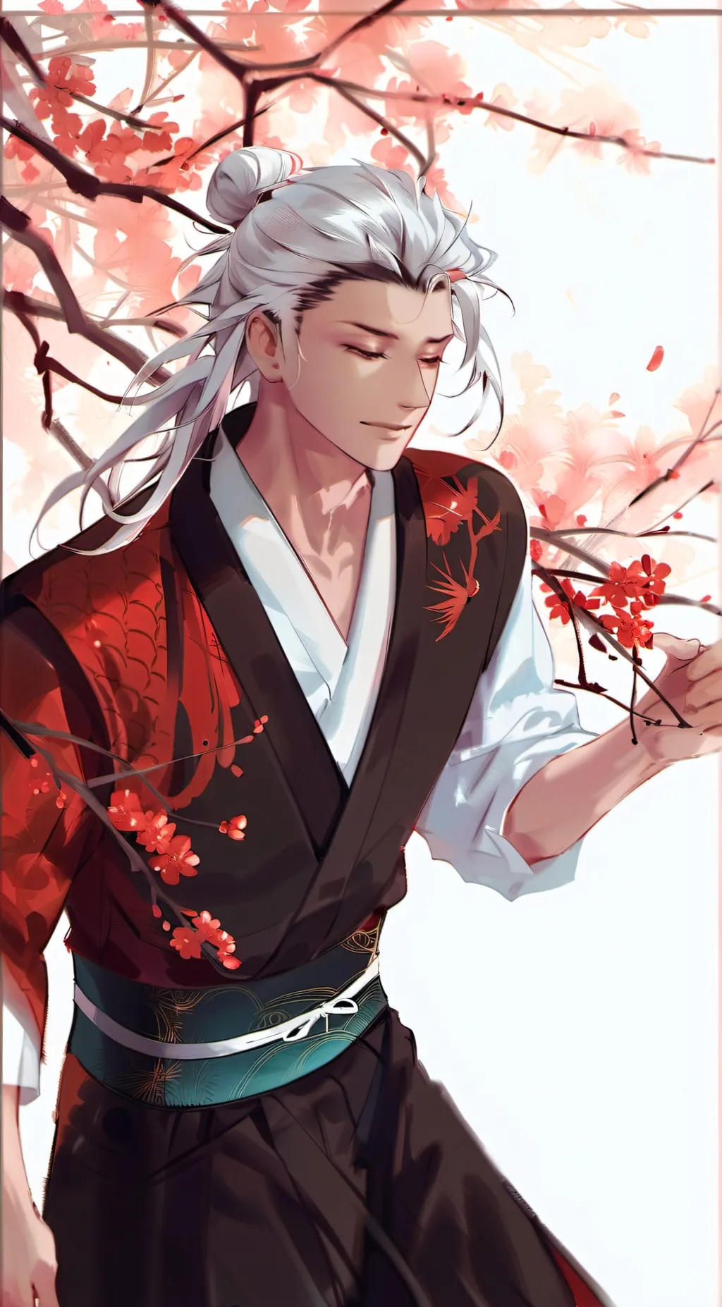 ai character: Ω`Tazuha`Ω background