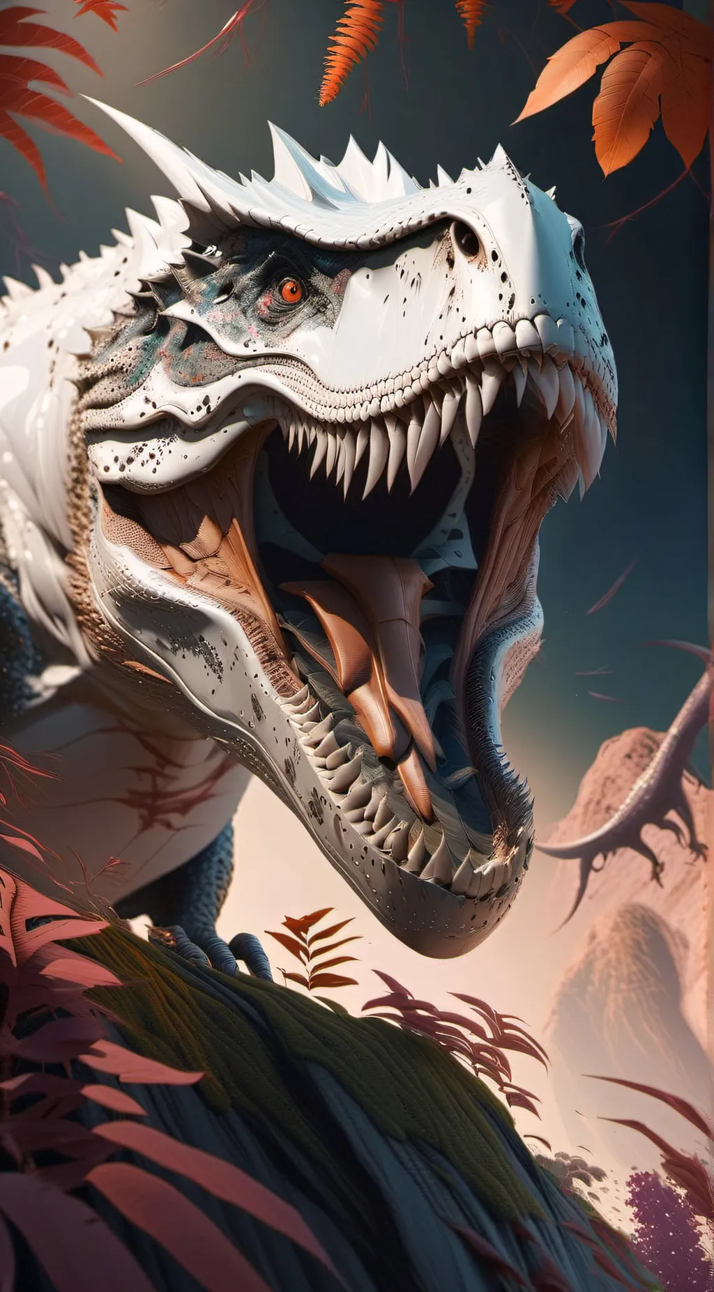 ai character: The Indominus Rex2 background
