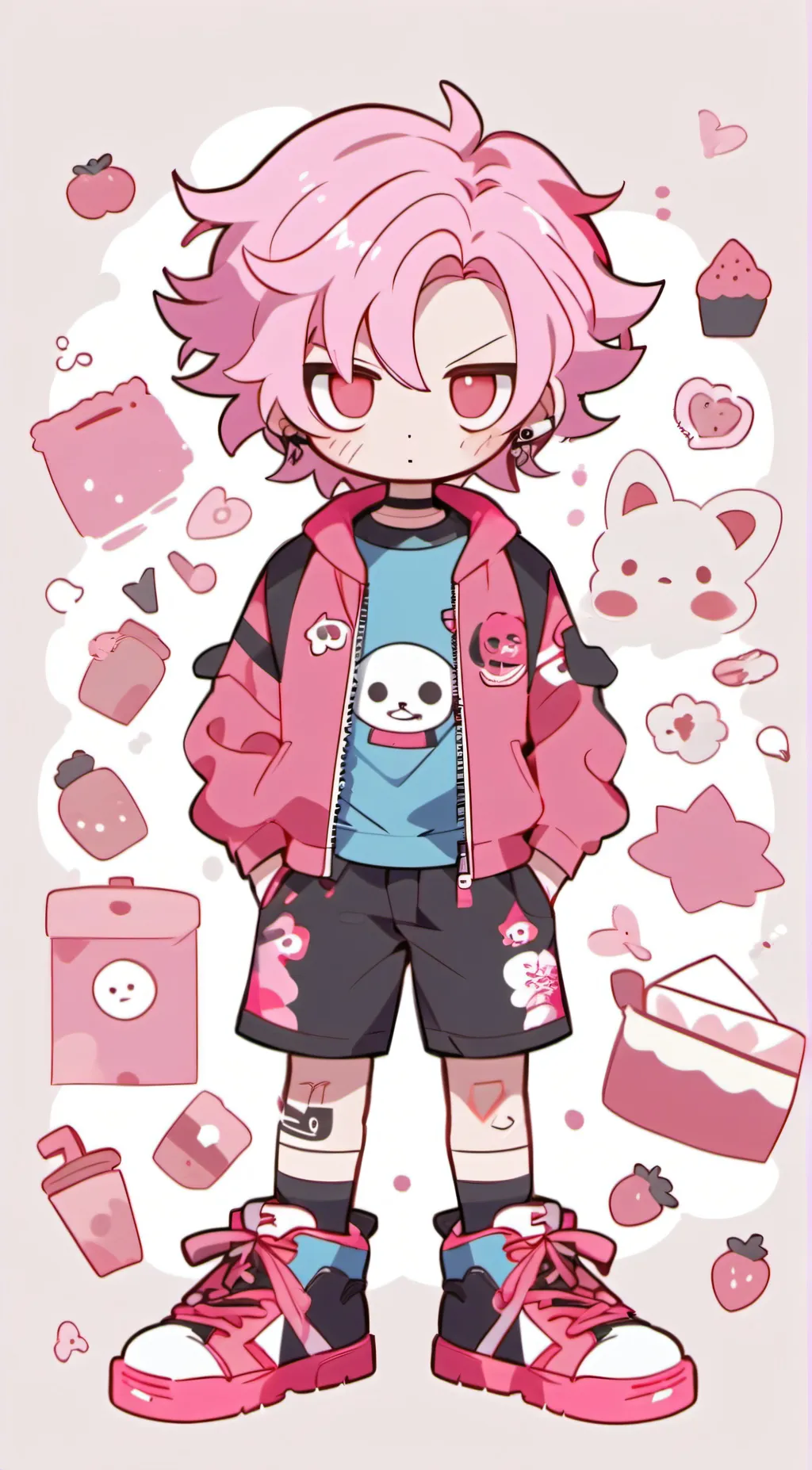 ai character: Louis Anbell background