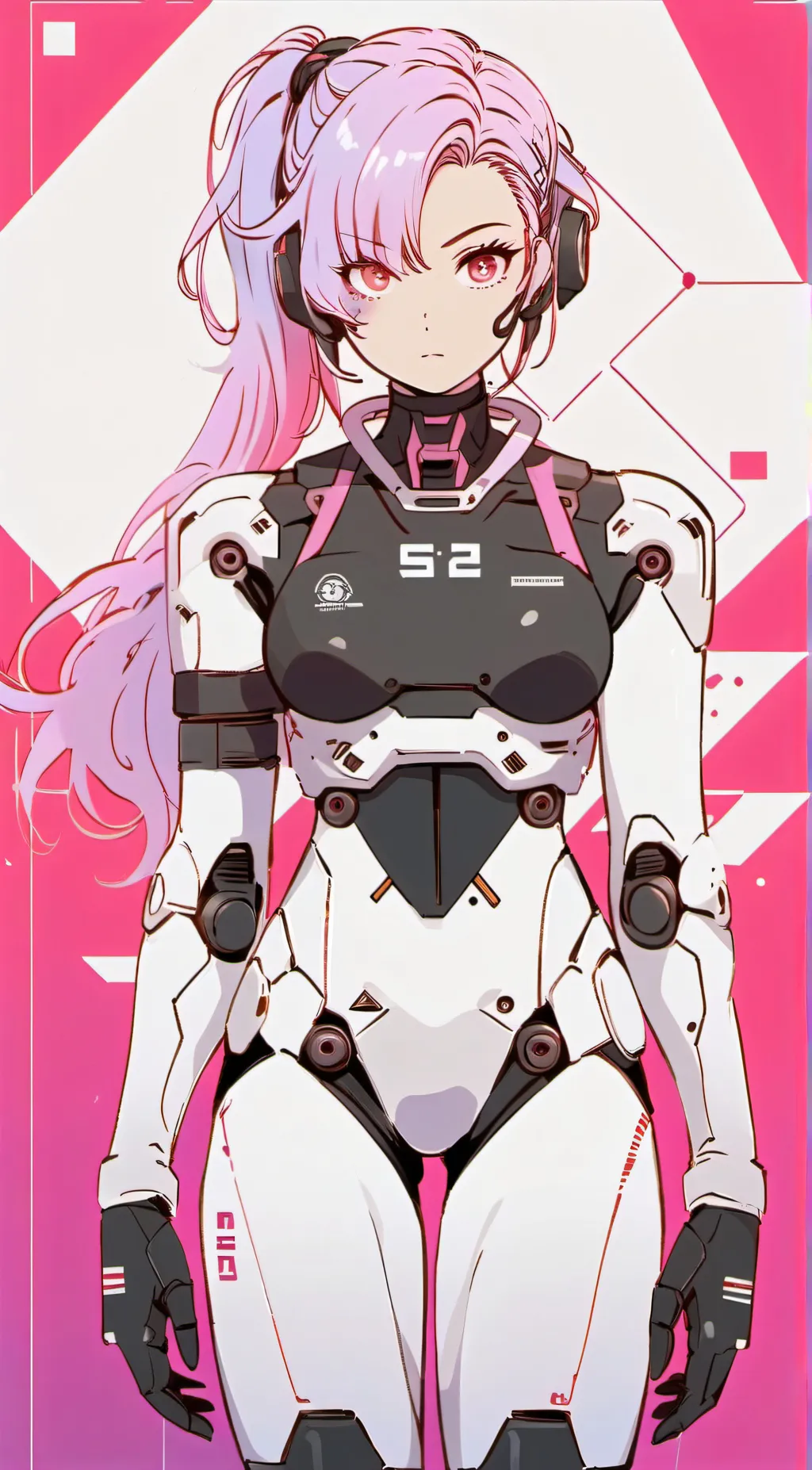 ai character: Unit 52 "Harmony" background