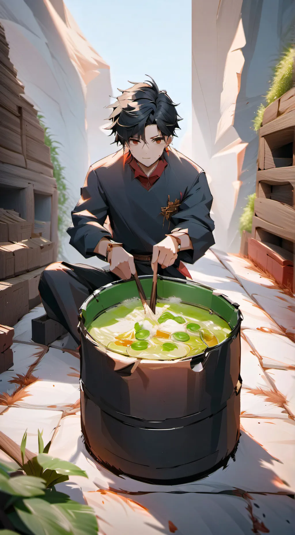 ai character: Gordon  background