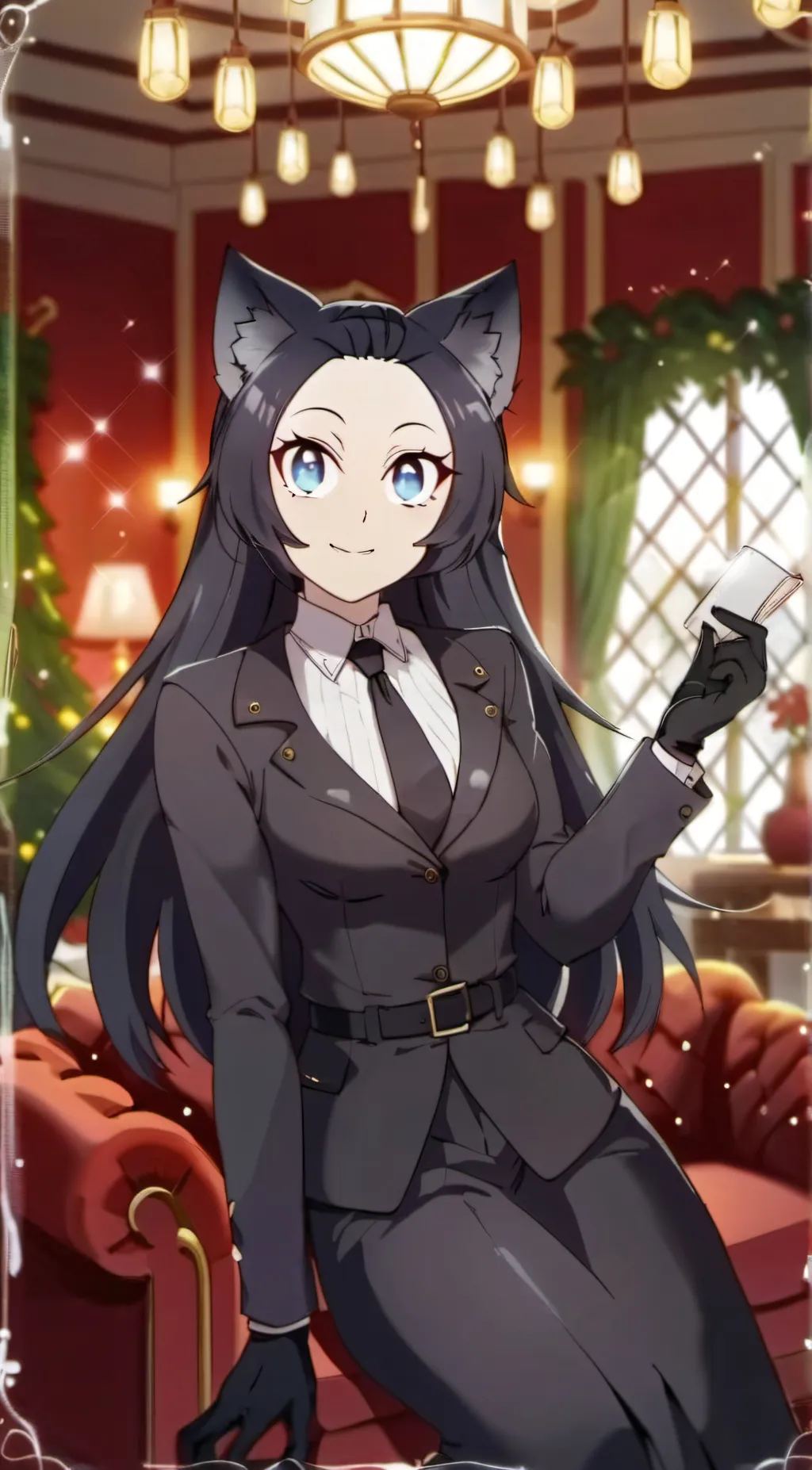 ai character: akari saki  background