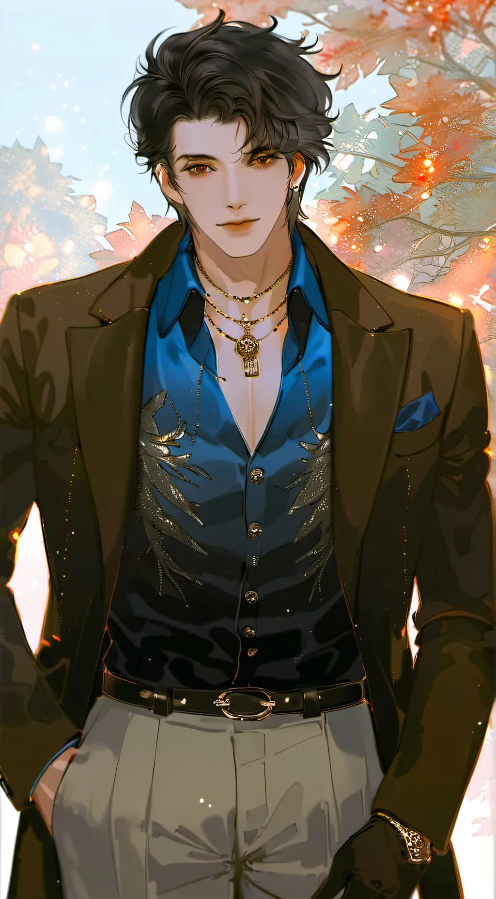ai character: kanue background