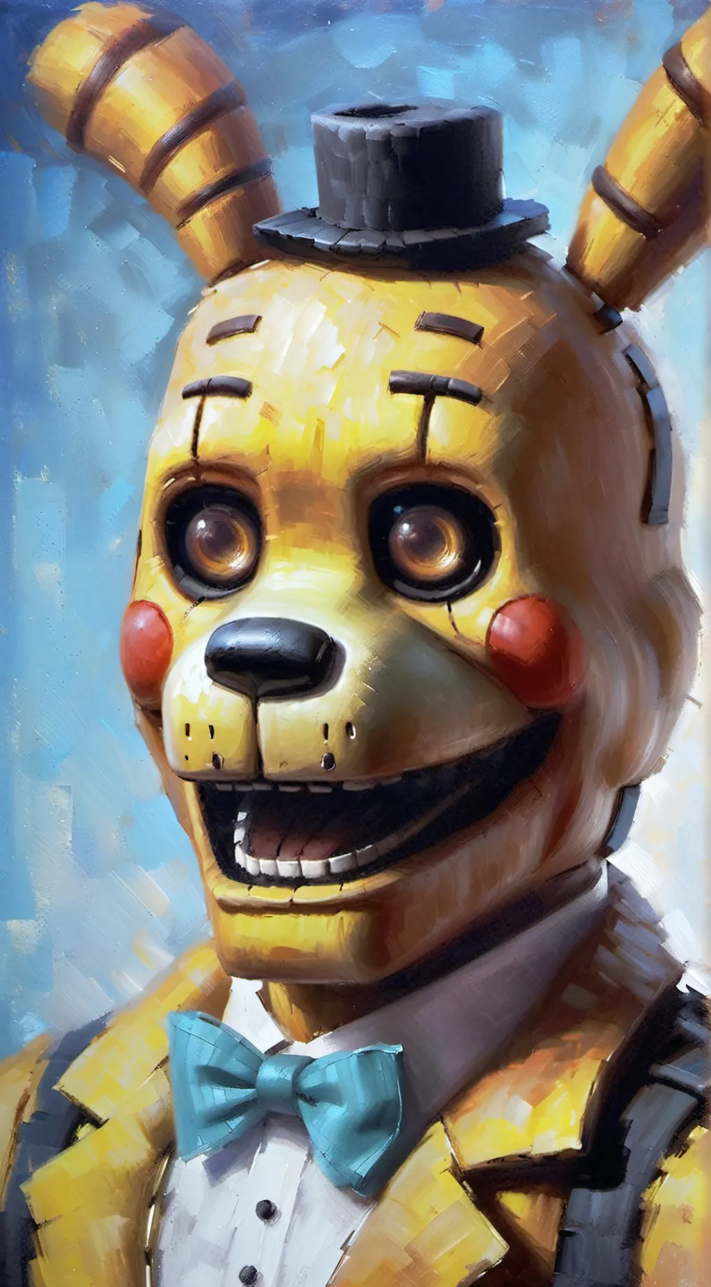 ai character: FNaF background