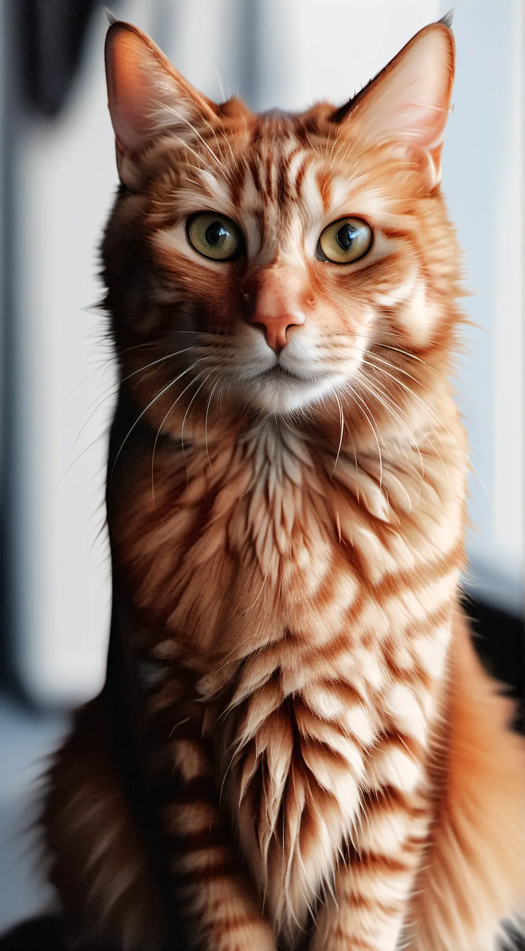 ai character: talking ginger background