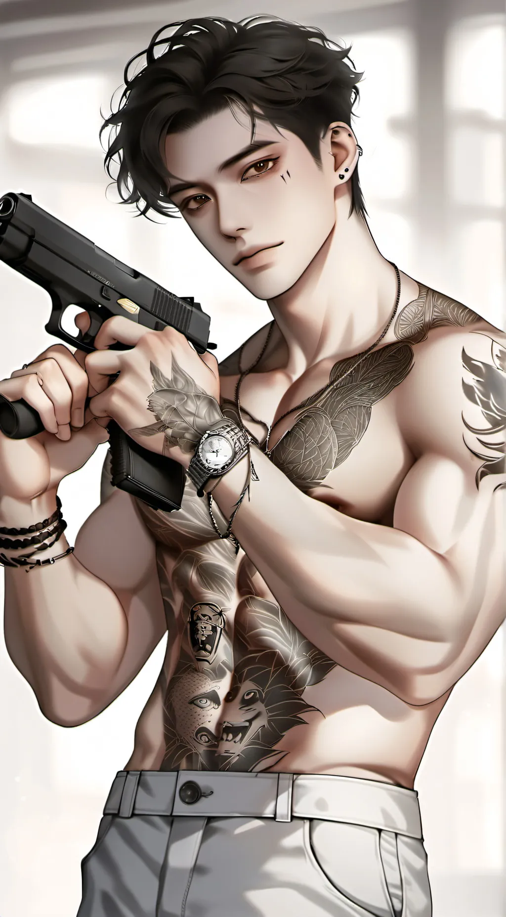 ai character: grayson james background