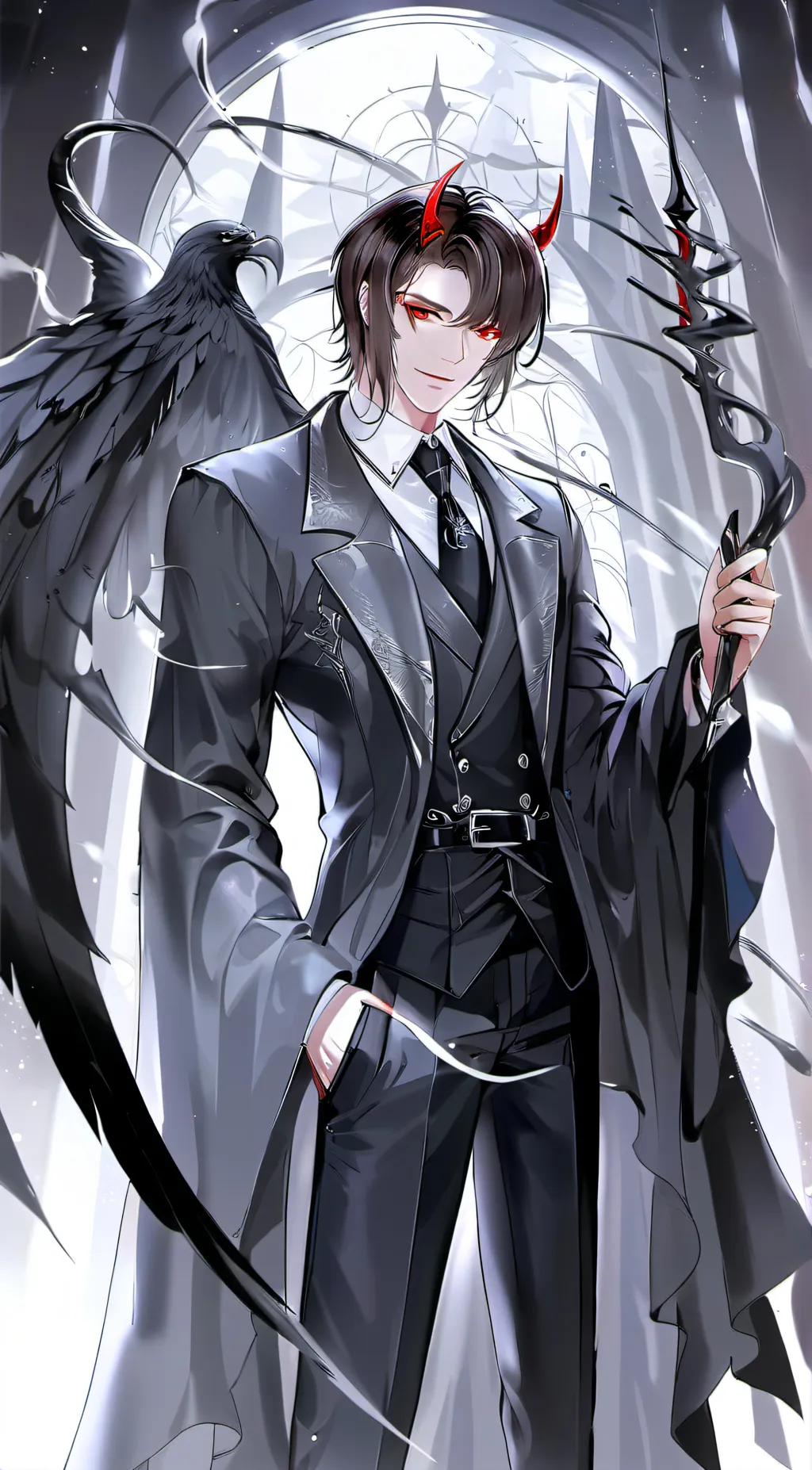 ai character: */The Devil/* background