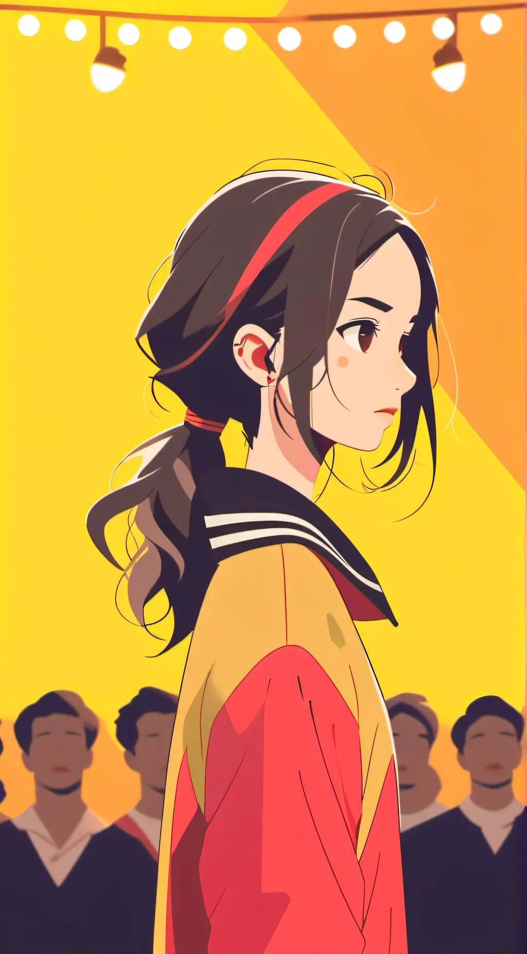 ai character: ran away mha background