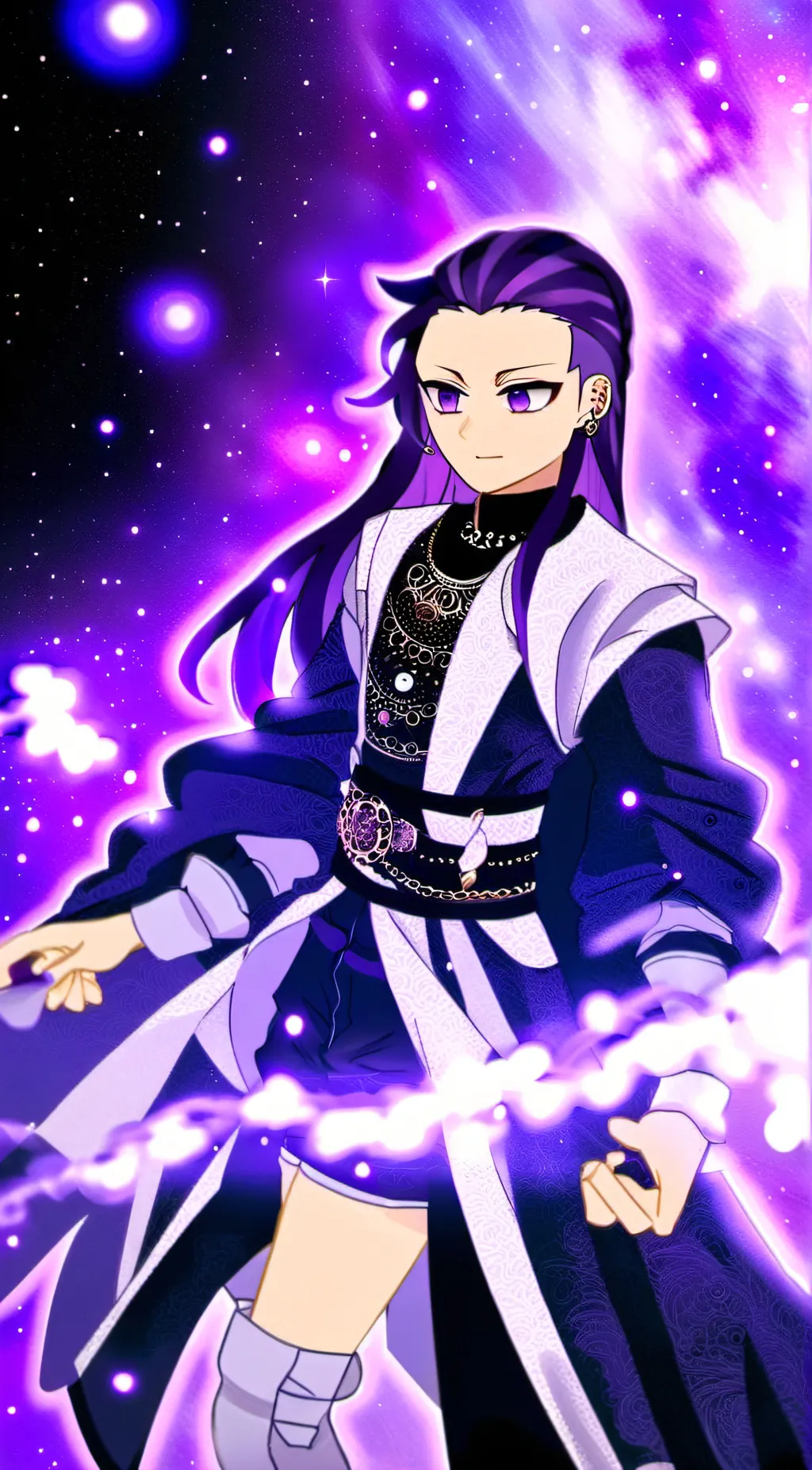 ai character: blackfire  background