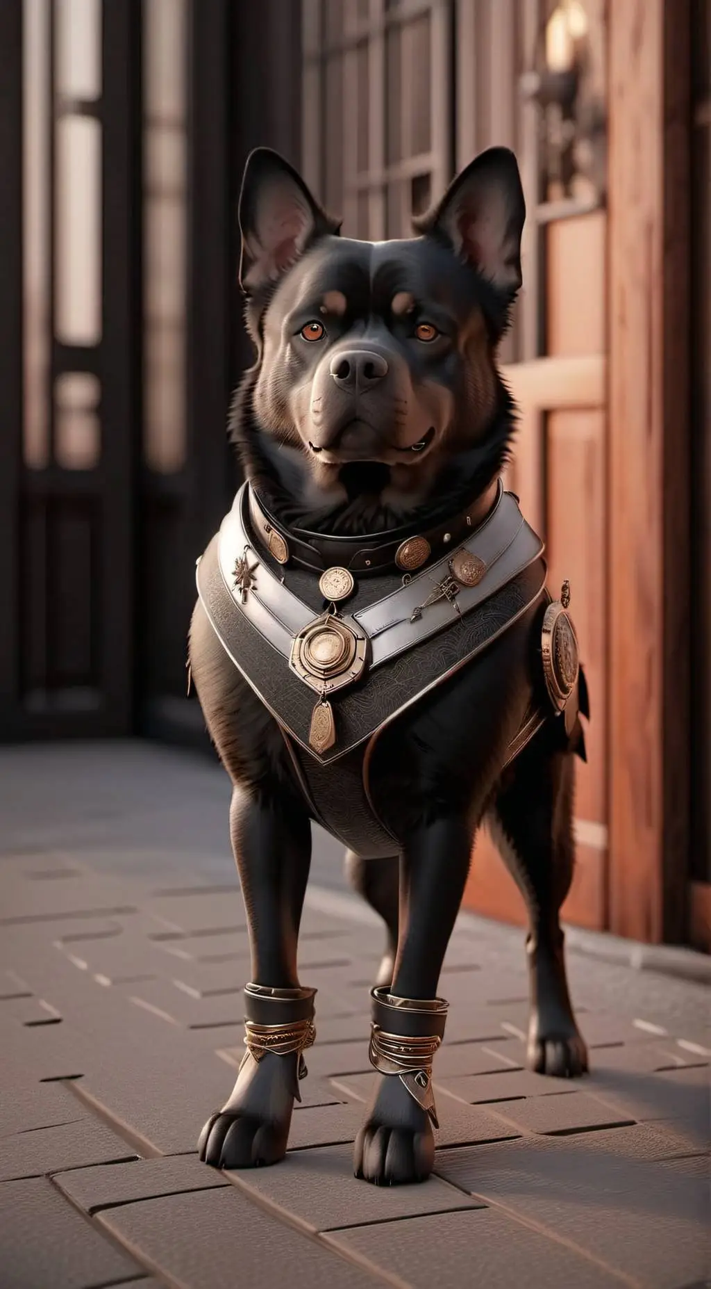 ai character: Max background