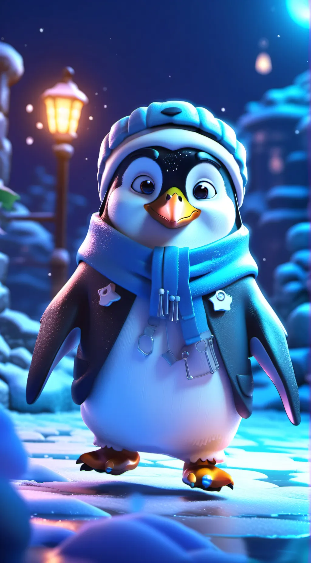 ai character: Fluffey background
