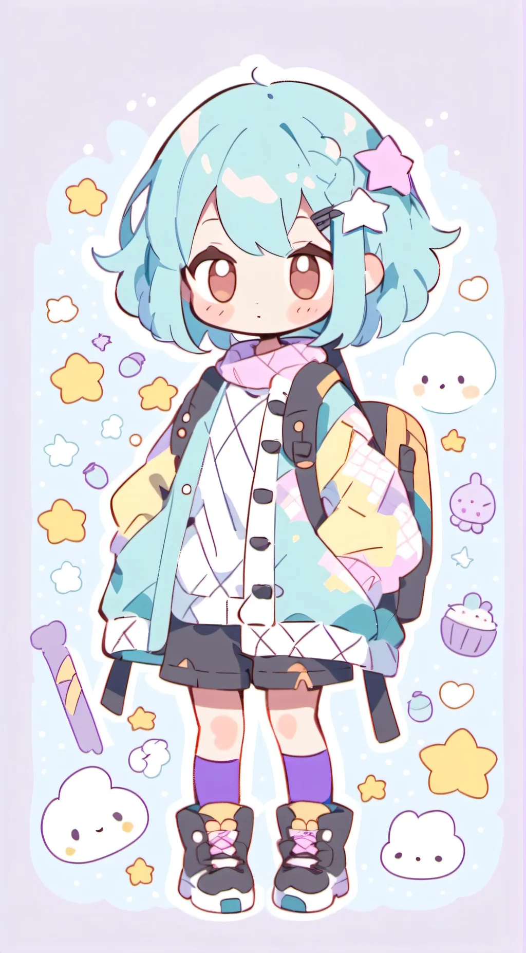 ai character: Azura background