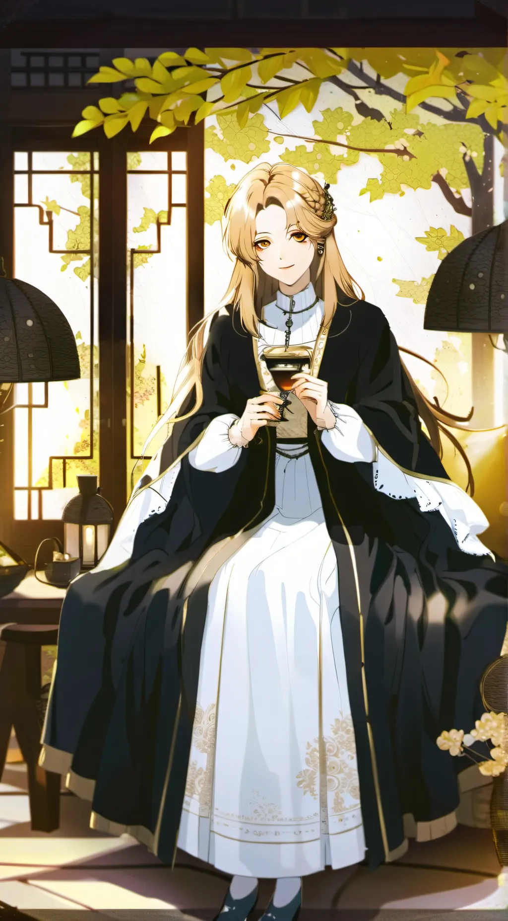 ai character: gf background