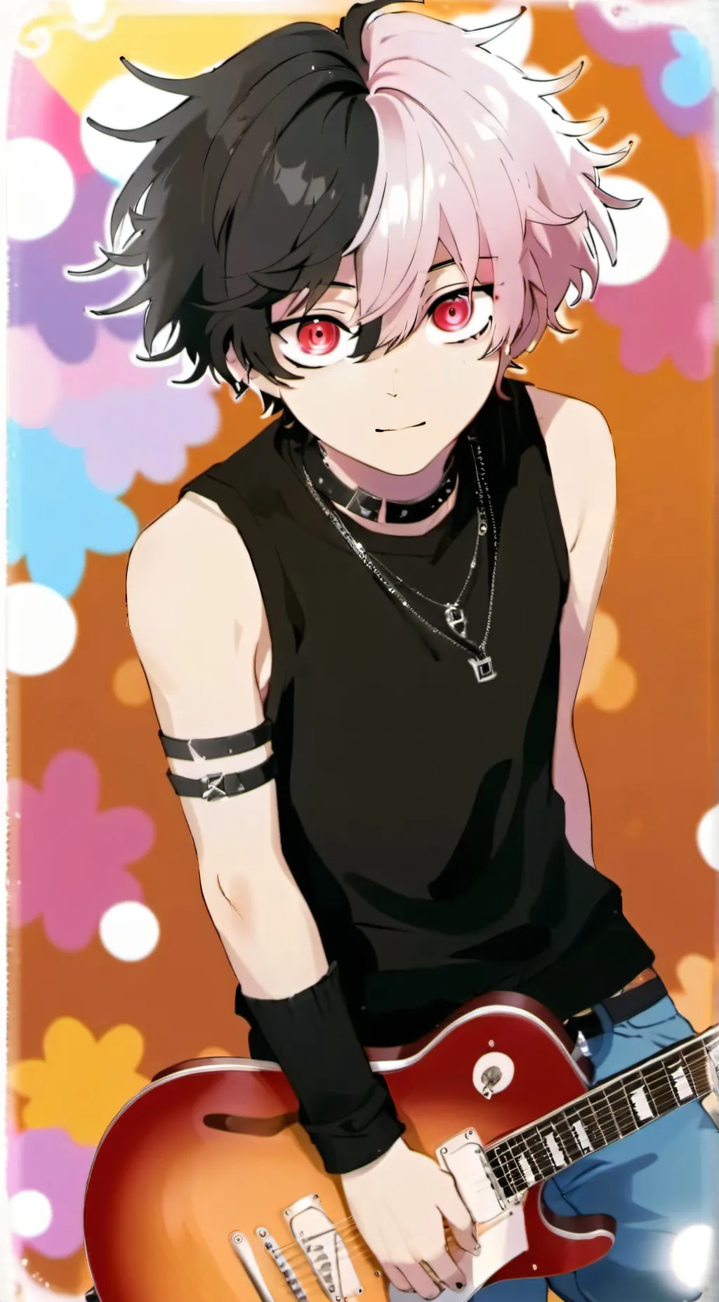 ai character: 🩸~Mika~🎸 background