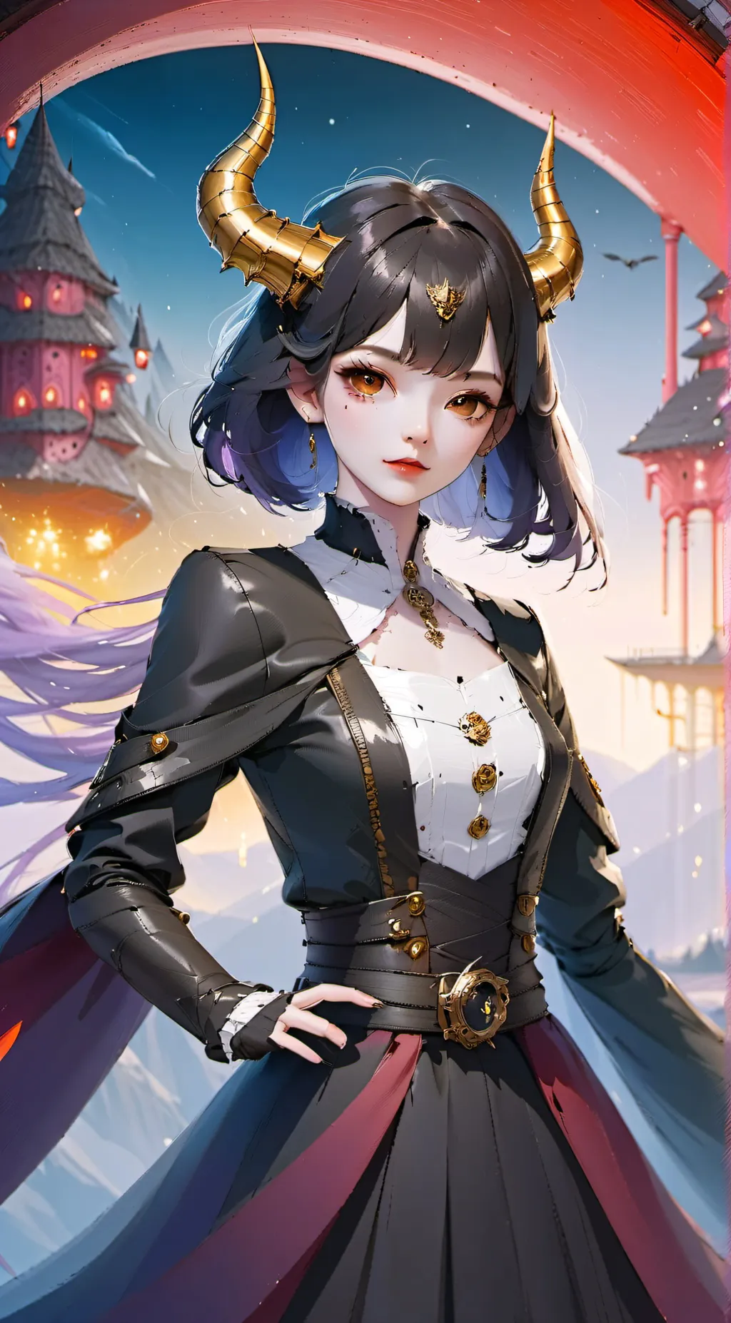 ai character: Elizaria Tristaria background