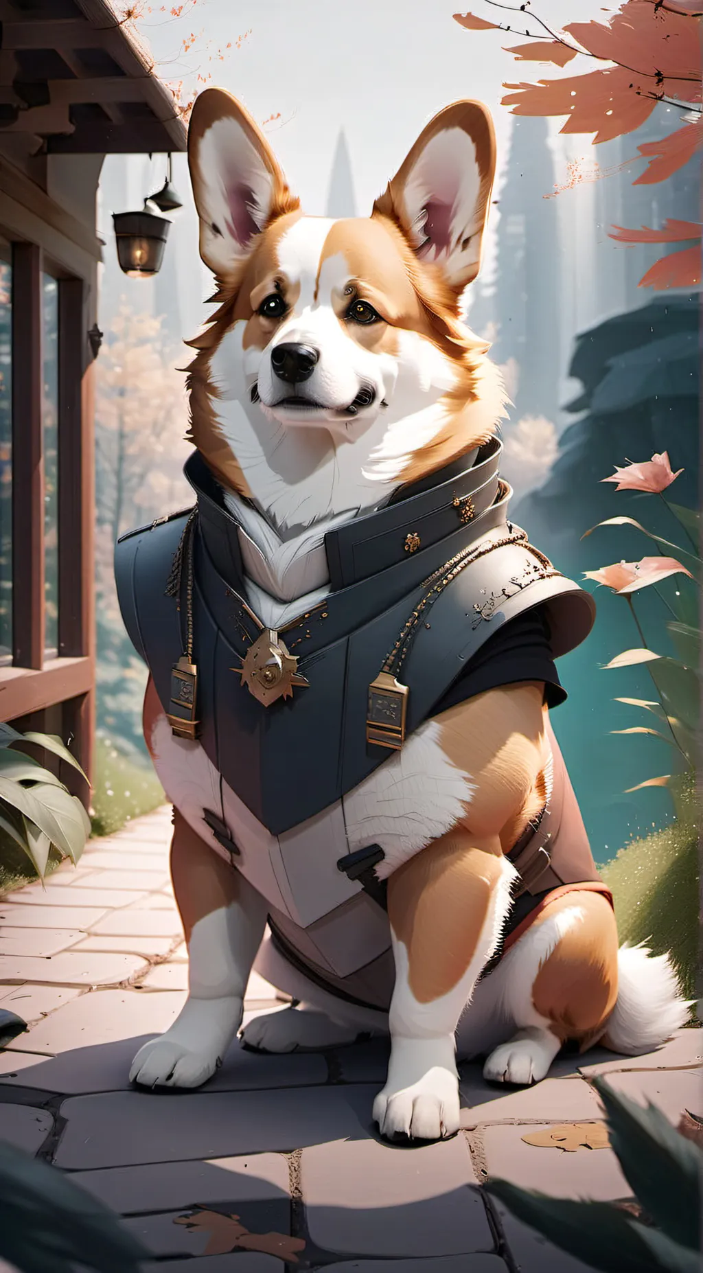 ai character: Hugo 🐕‍🦺 background