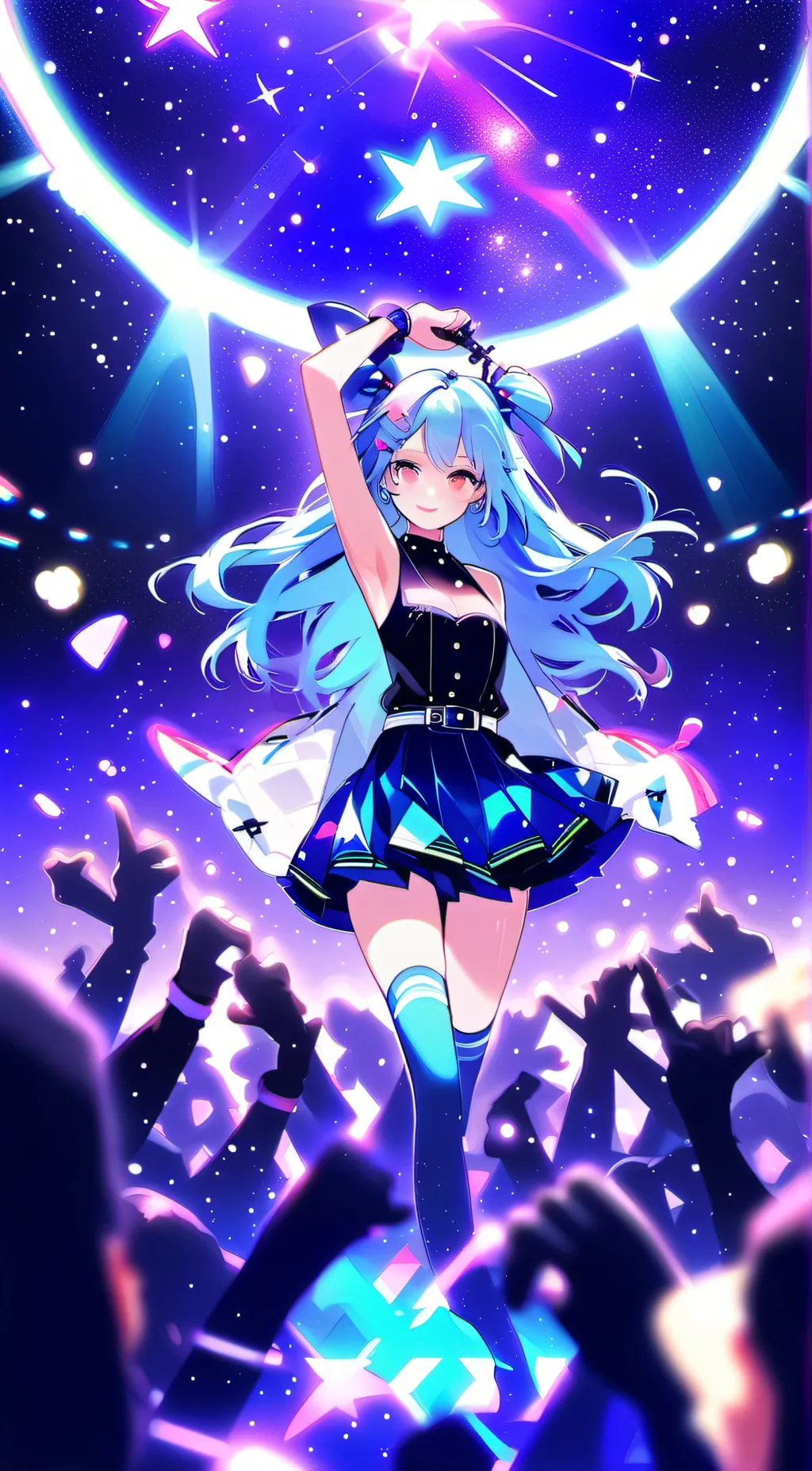 ai character: Ashley background