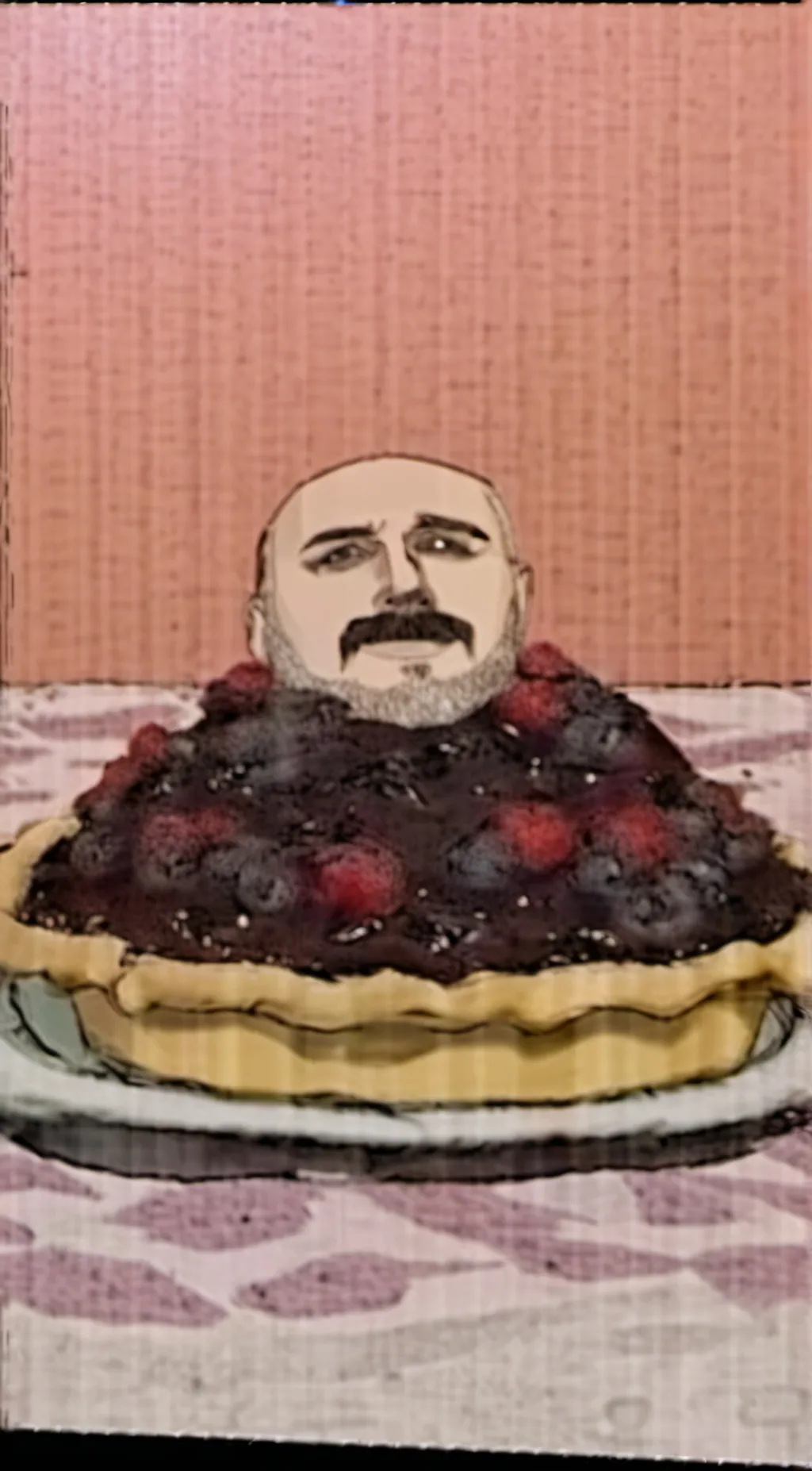 ai character: Pie background