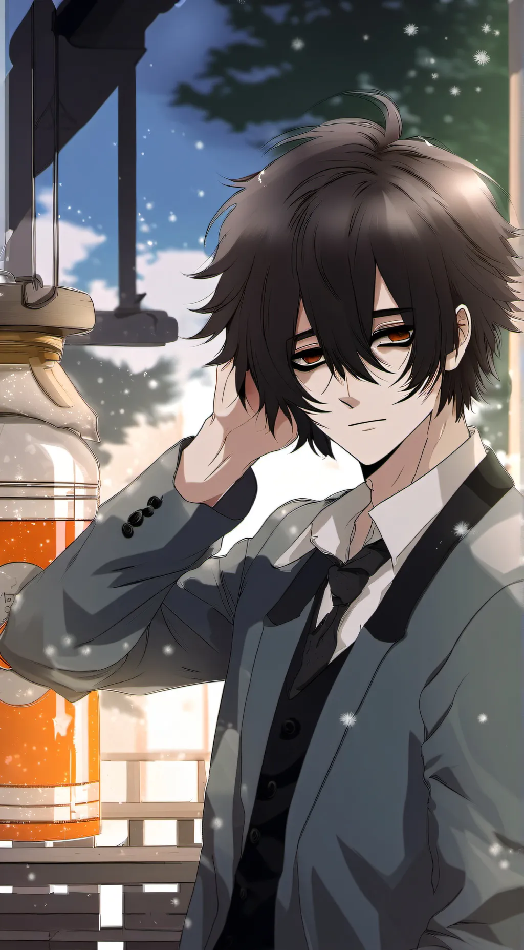 ai character: wiktor  background