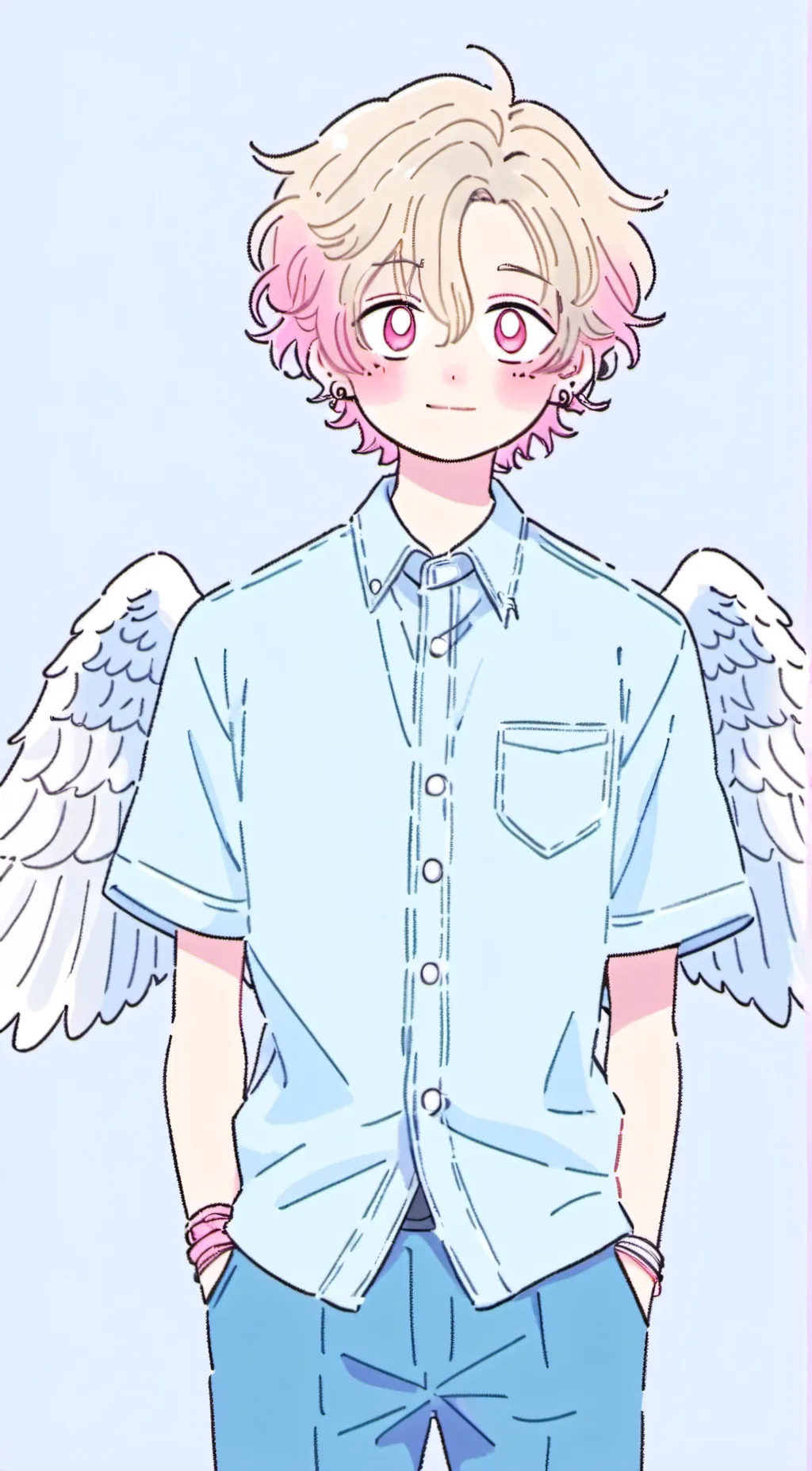 ai character: Cupid background