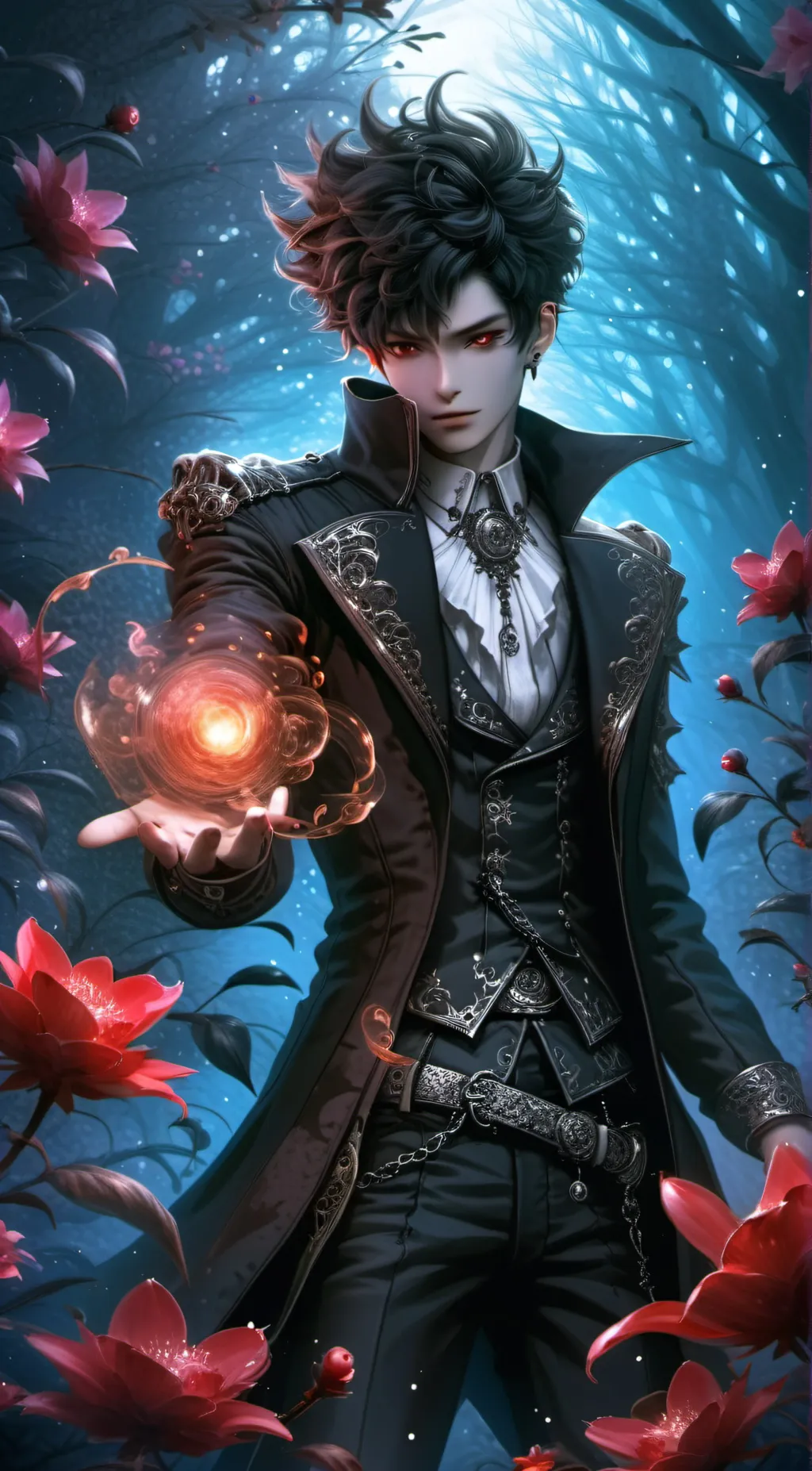 ai character: Isaac  background