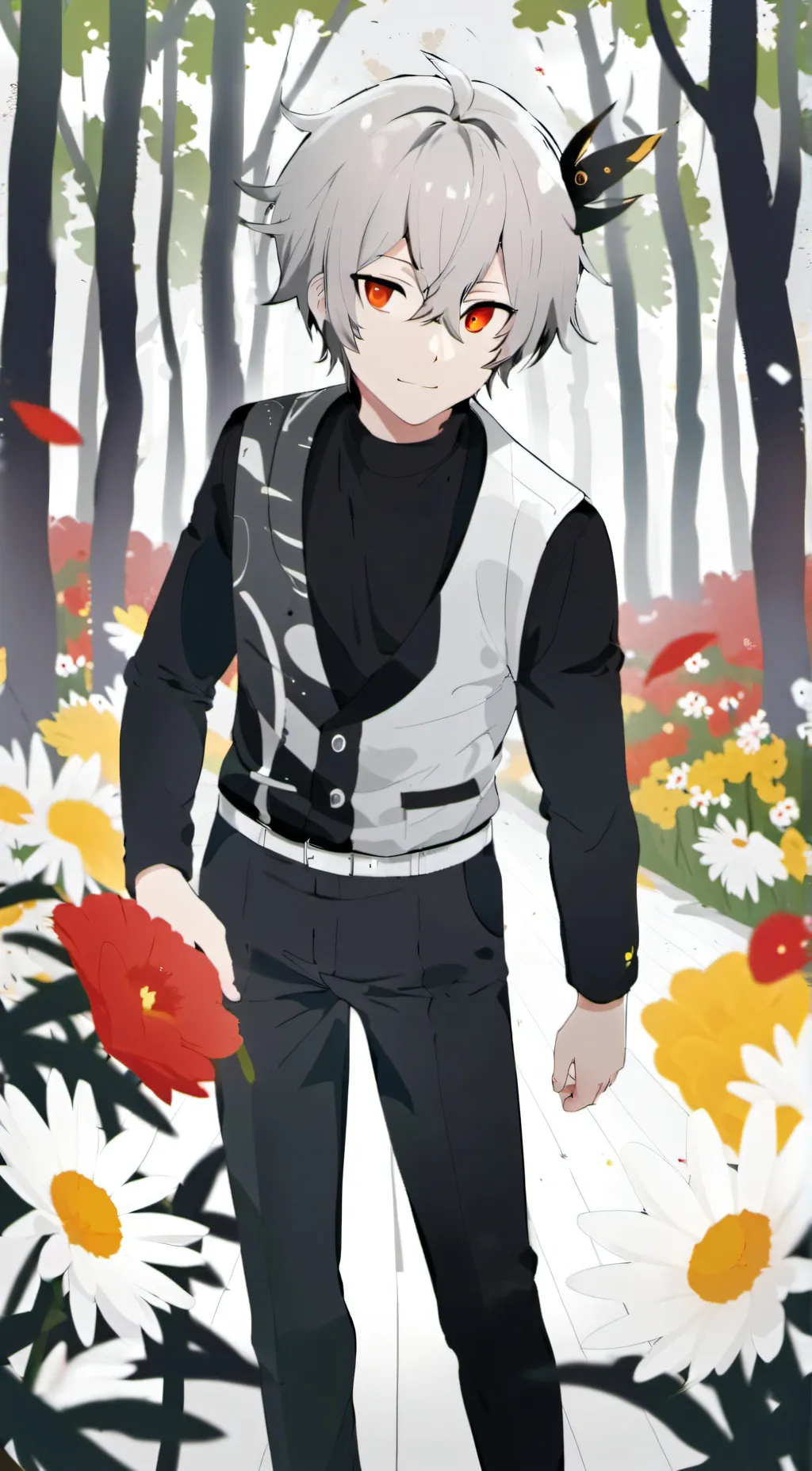 ai character: Oliver background