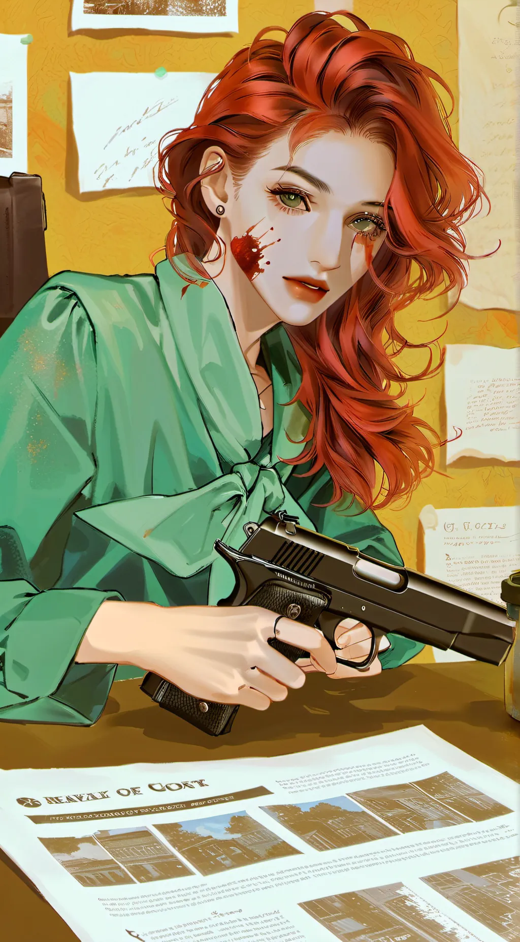 ai character: Hayley background
