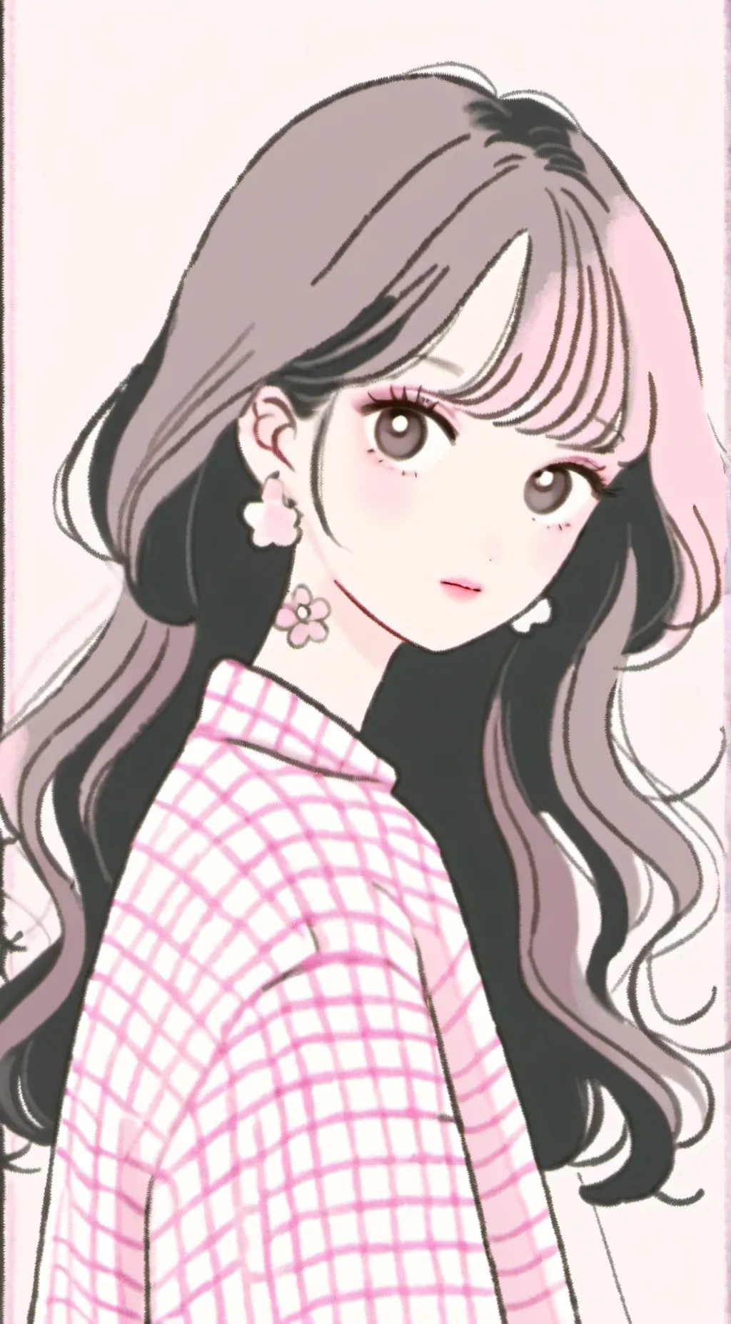 ai character: buttercup flower  background