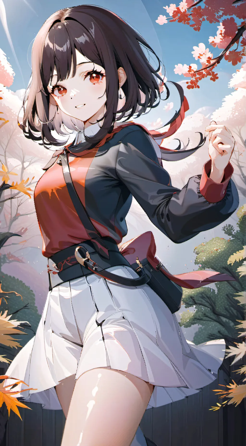 ai character: Toga X Uraraka background