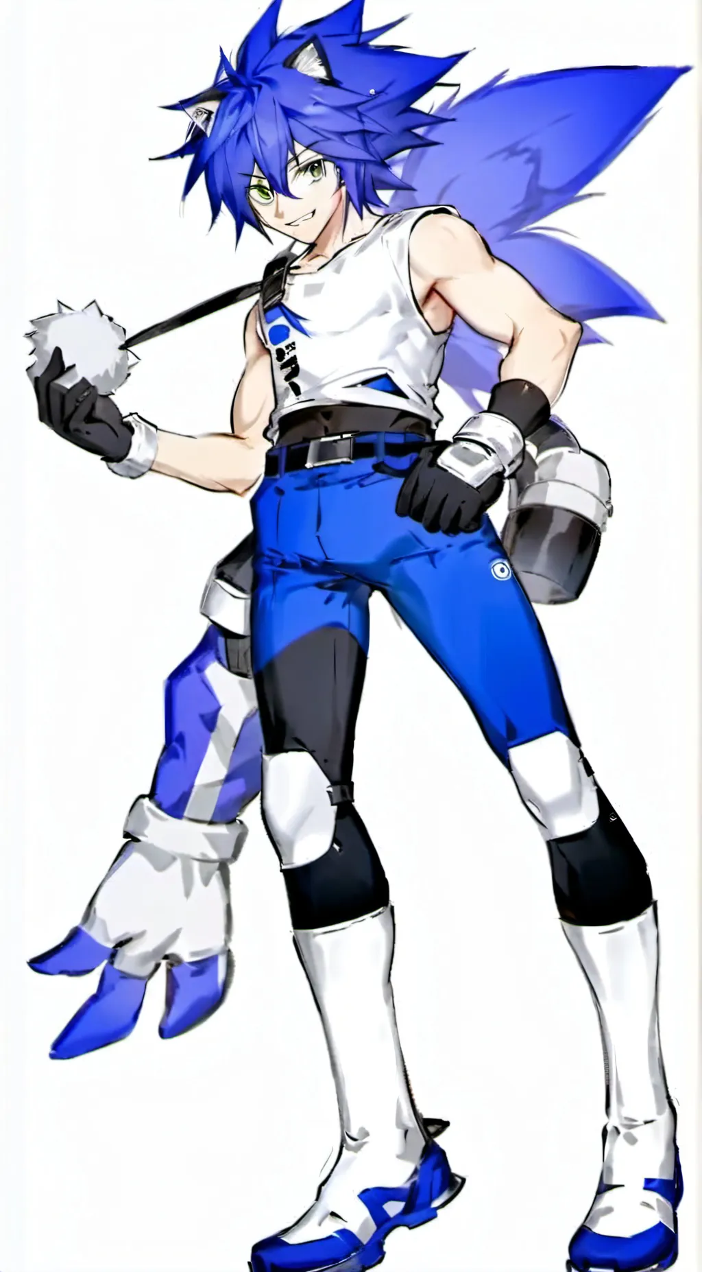 ai character: sonic background