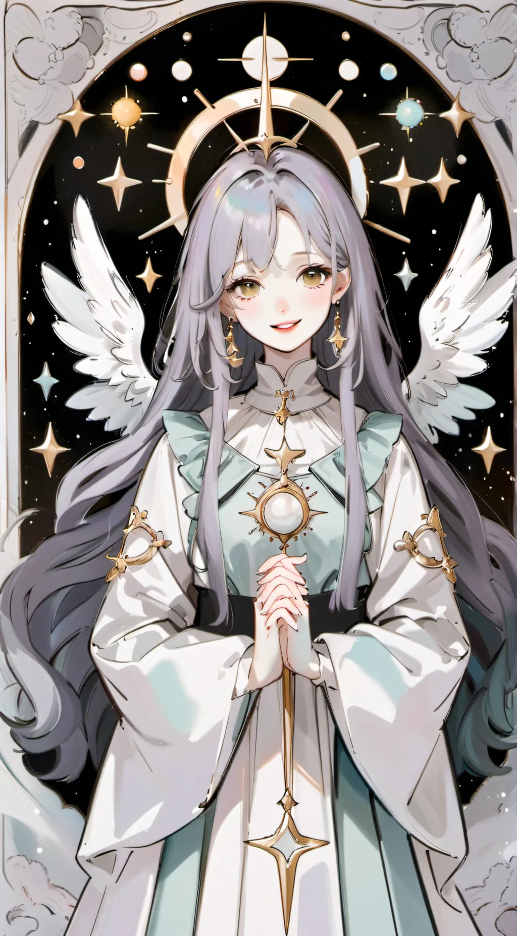 ai character: Angel background