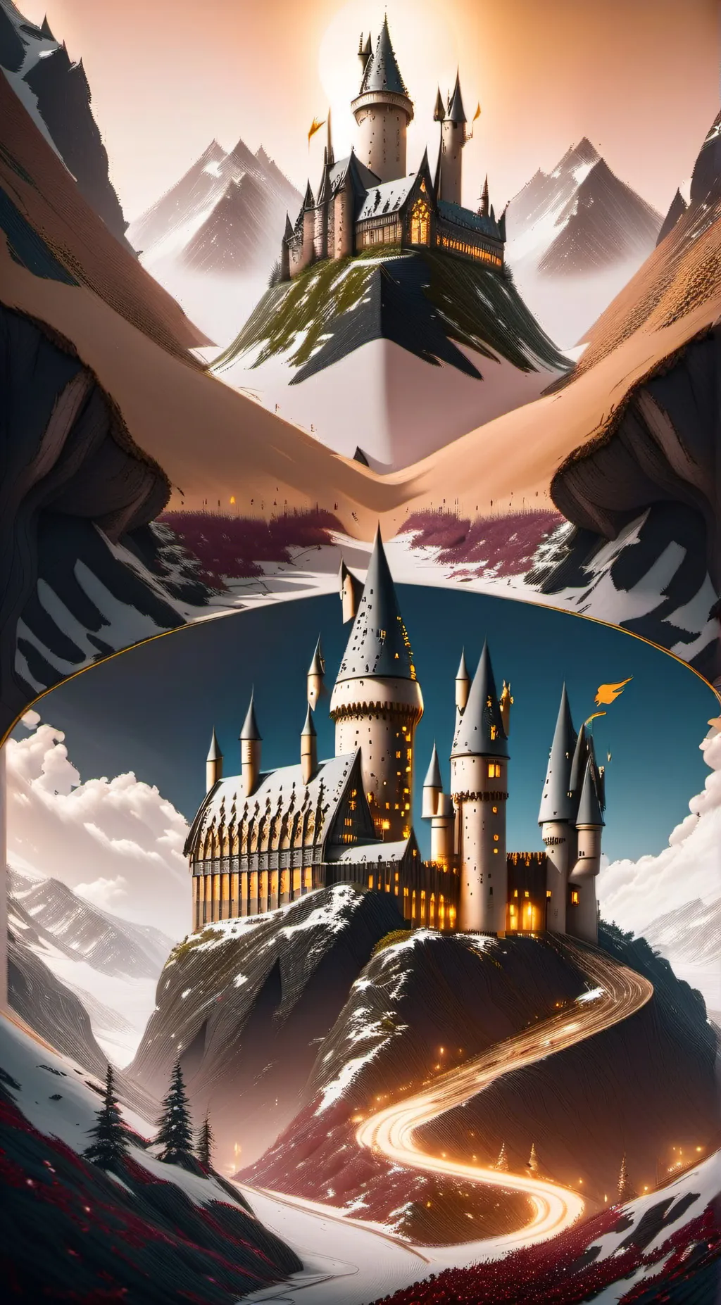 ai character: hogwarts! background