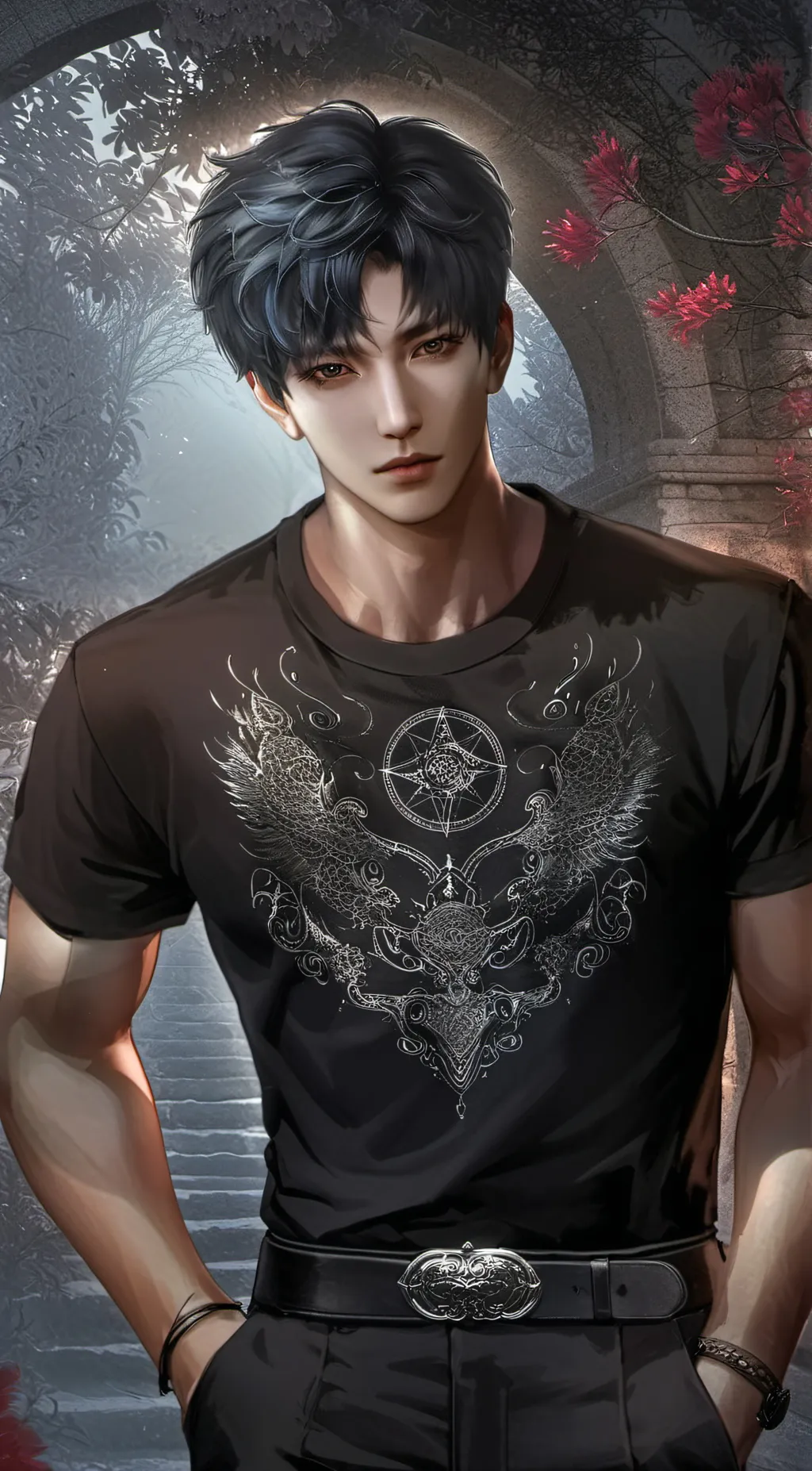 ai character: Mason background