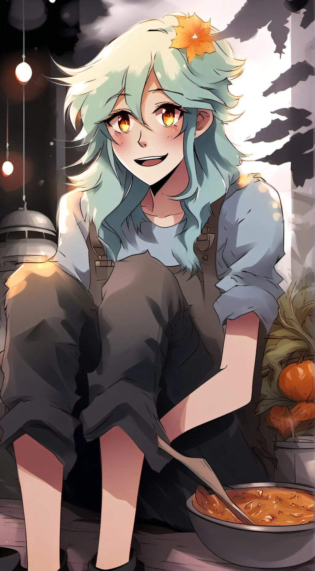 ai character: Lily background