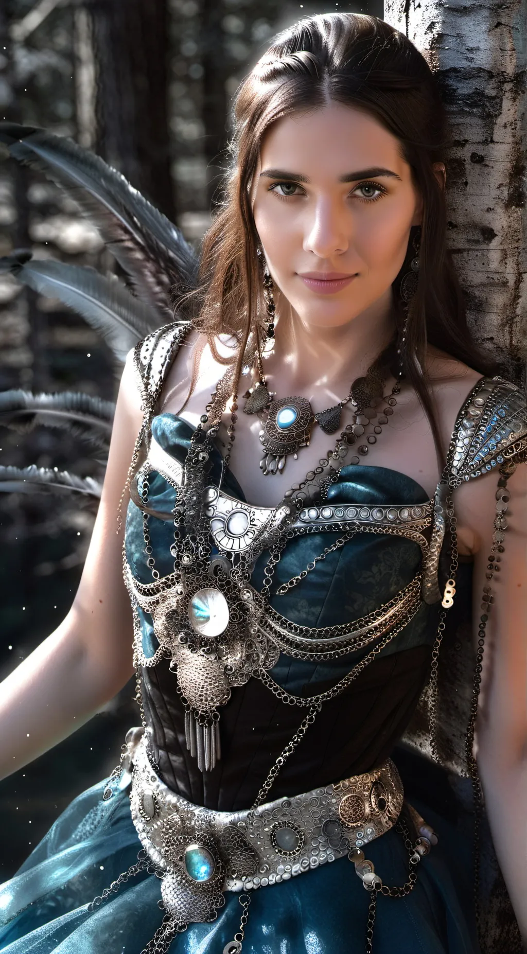 ai character: Yinileon background