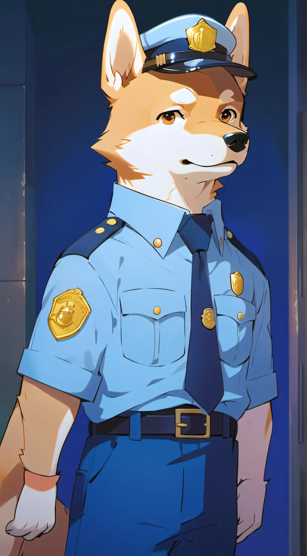 ai character: Officer Kody C background