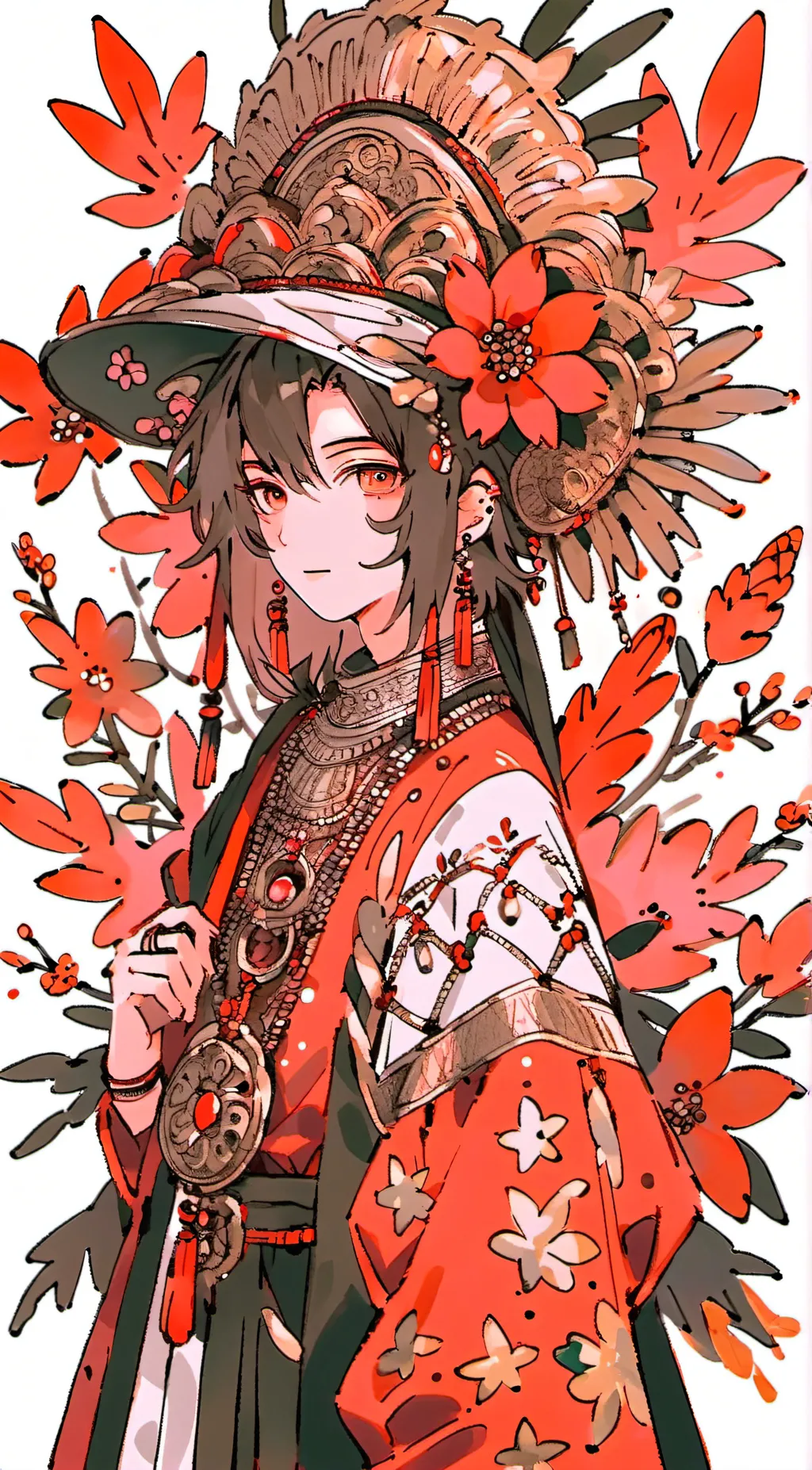 ai character: shiraku background